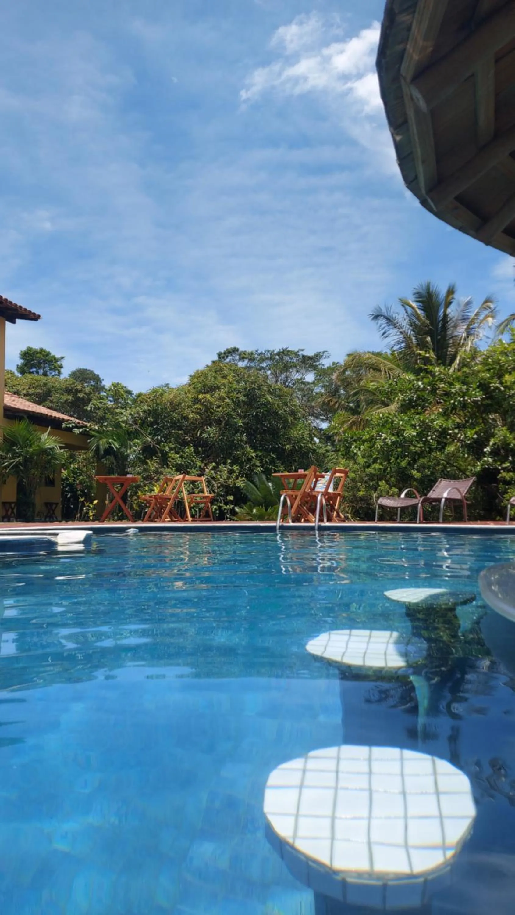 Swimming pool in Pousada Oceano