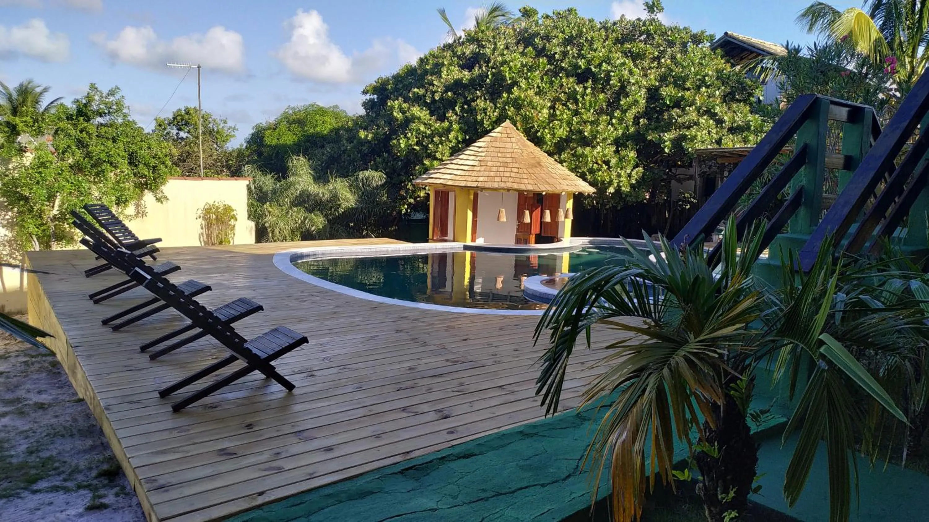 Swimming pool in Pousada Oceano