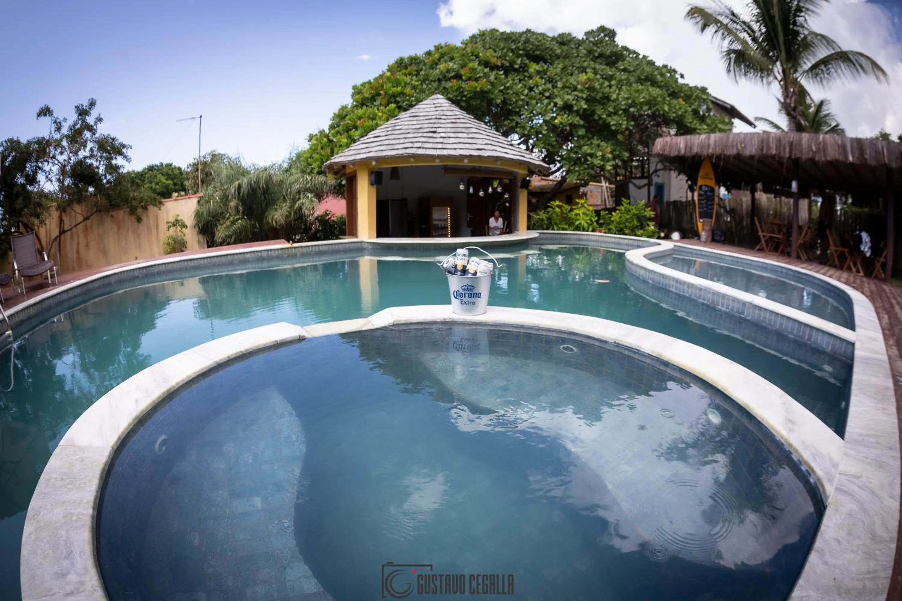 Swimming pool in Pousada Oceano