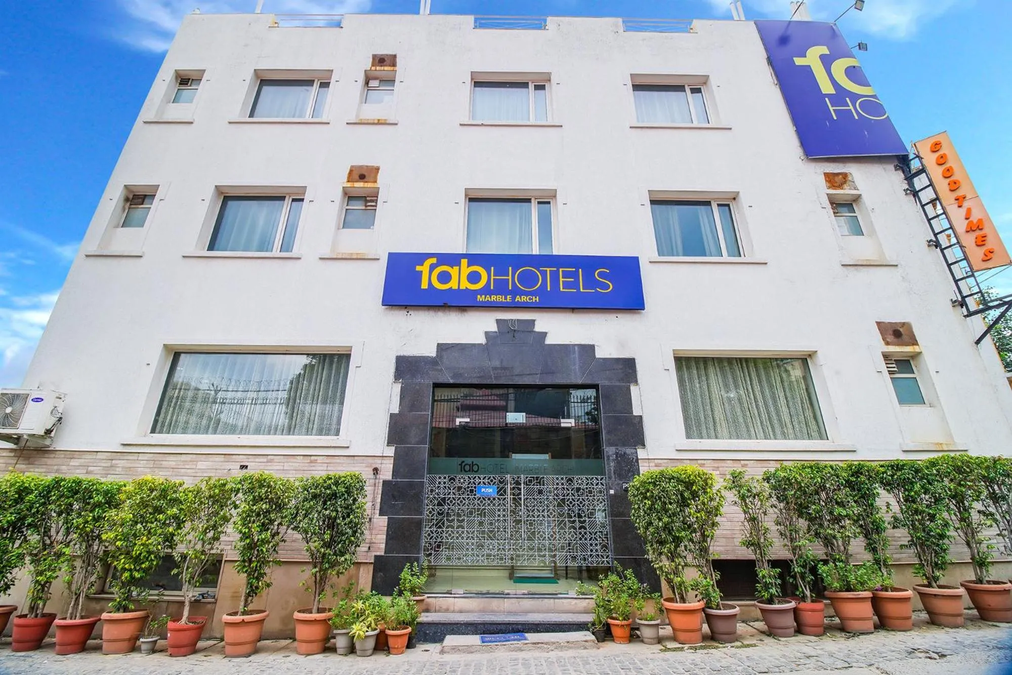 Property building in FabHotel Marble Arch Karol Bagh