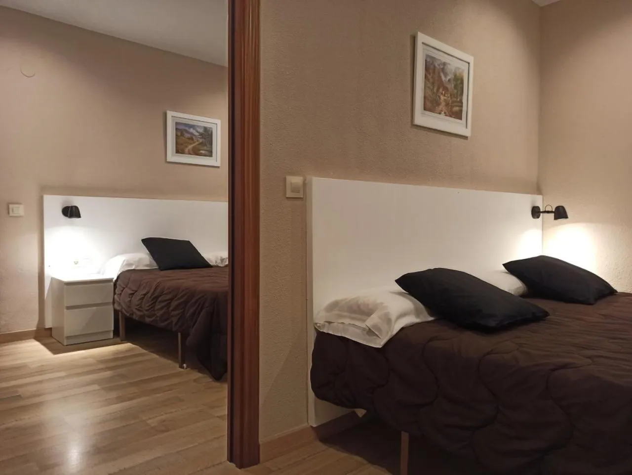 Bed in Hotel Marrodan Arnedillo