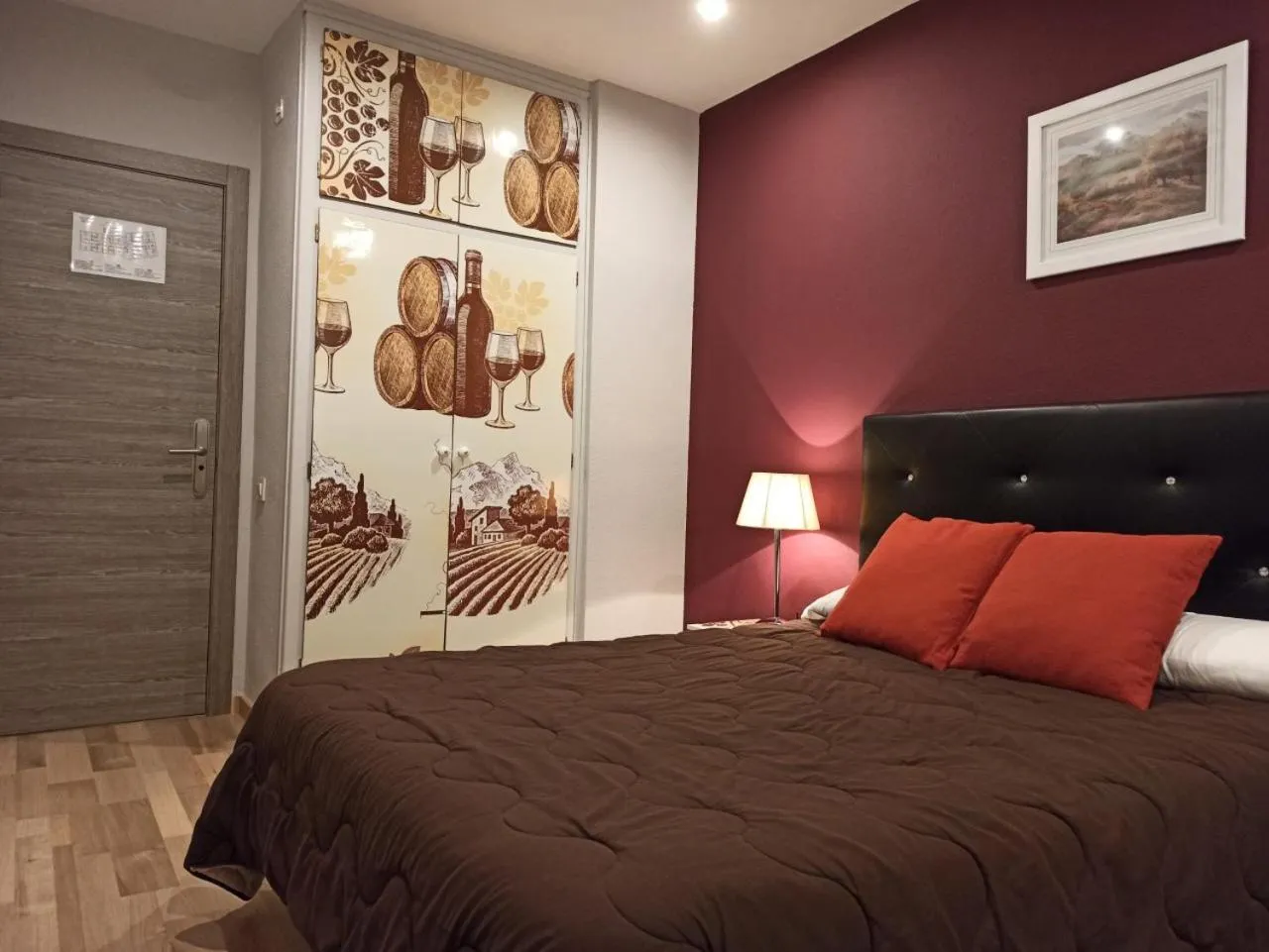 Bed in Hotel Marrodan Arnedillo