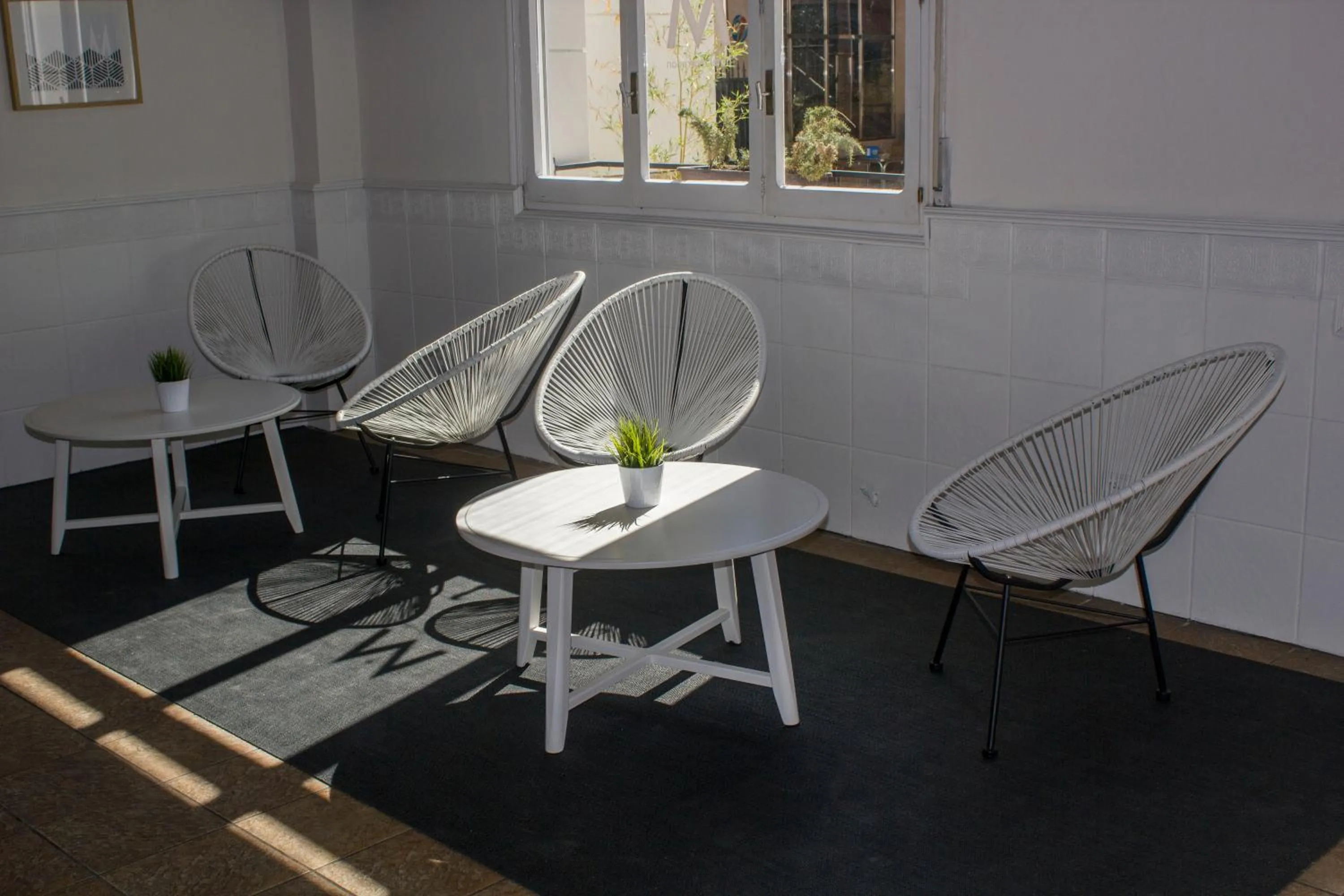 Seating area in Hotel Marrodan Arnedillo