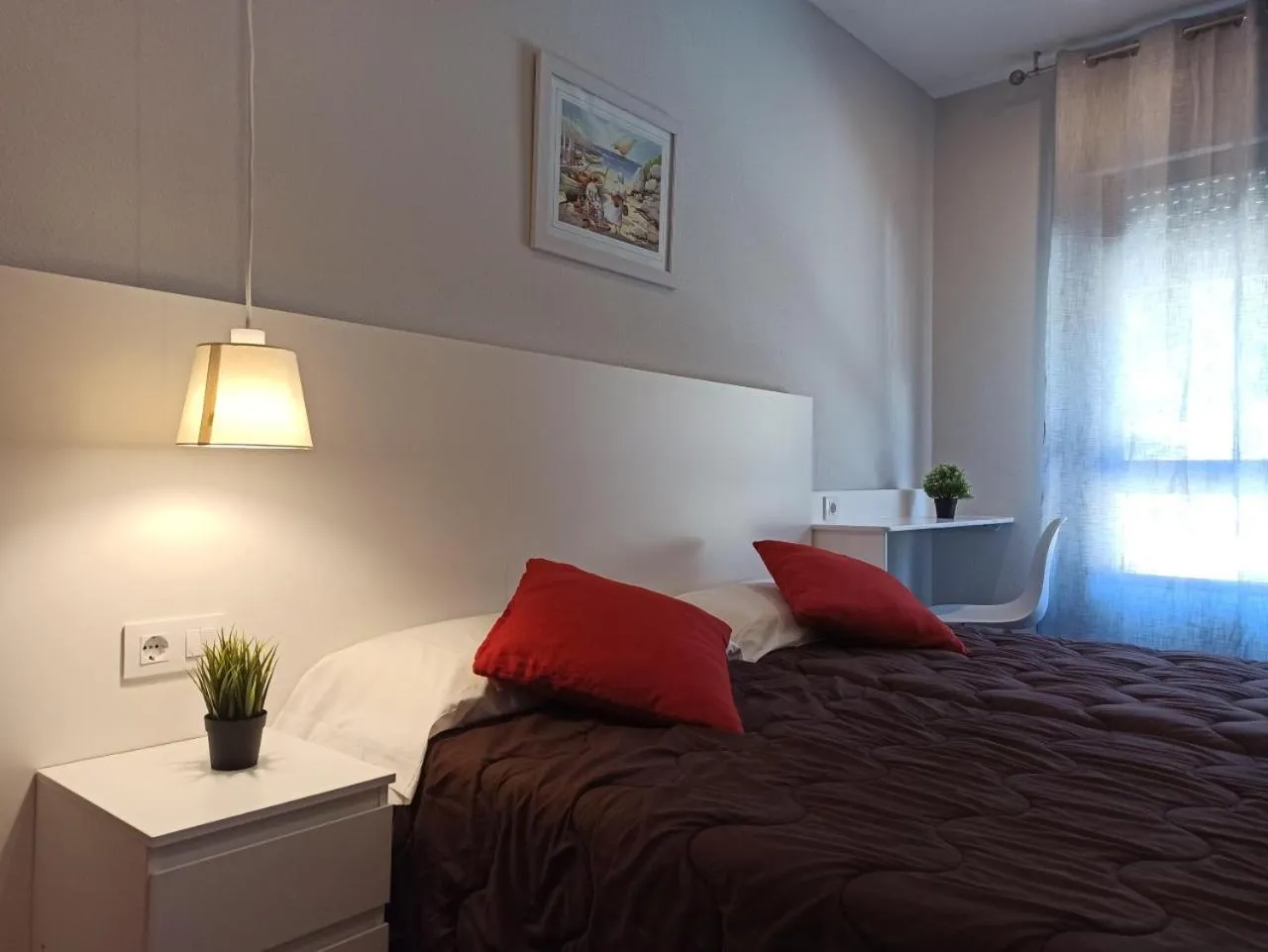 Bed in Hotel Marrodan Arnedillo