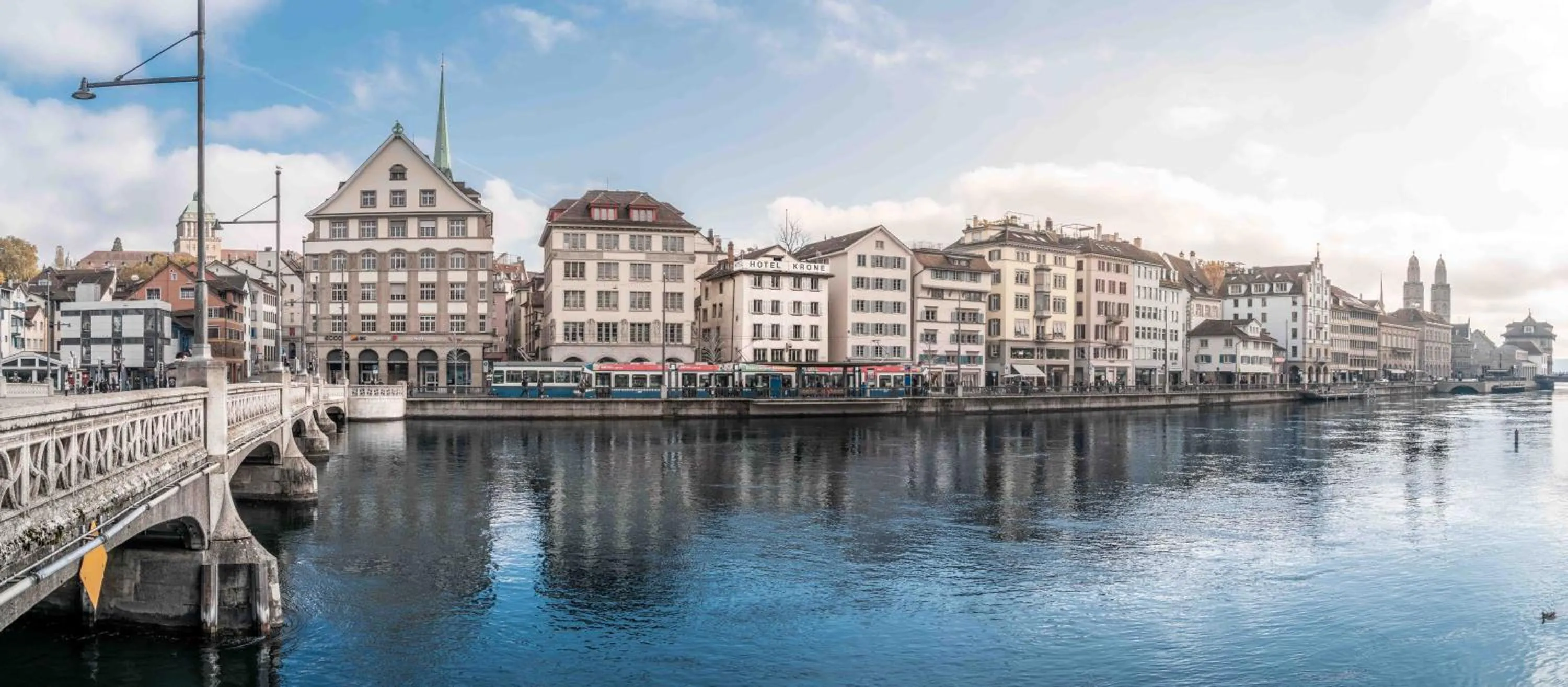 Property building in Pop Up Hotel Krone Zürich