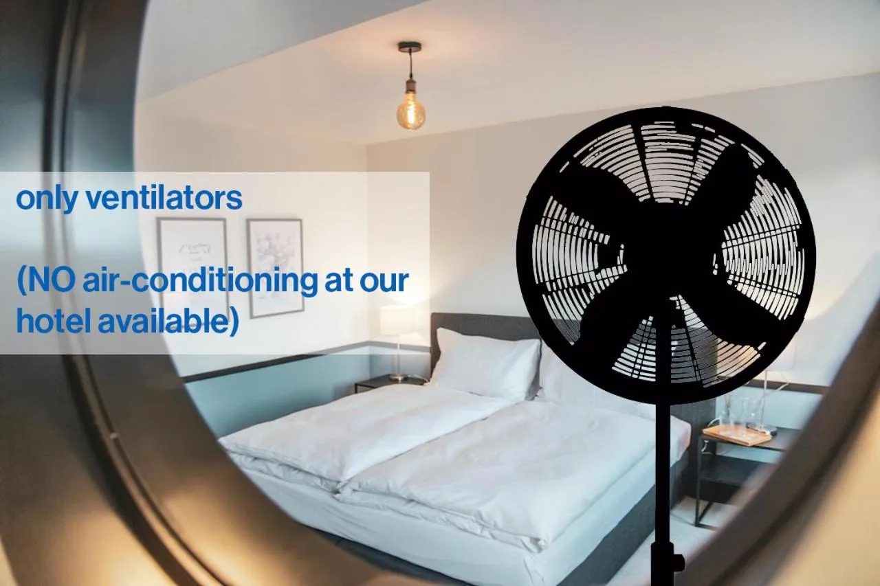 Bed in Pop Up Hotel Krone Zürich