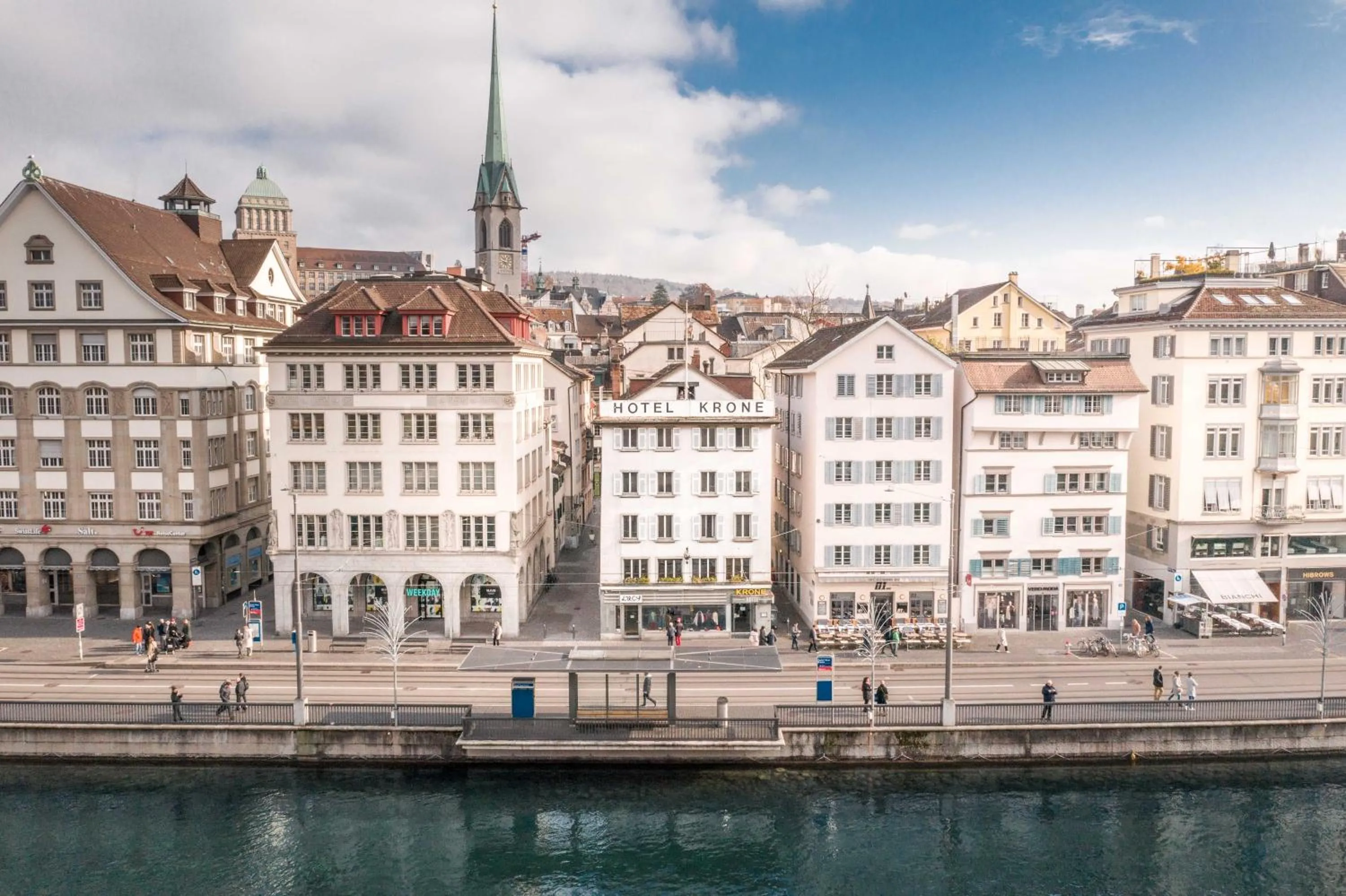 Nearby landmark in Pop Up Hotel Krone Zürich