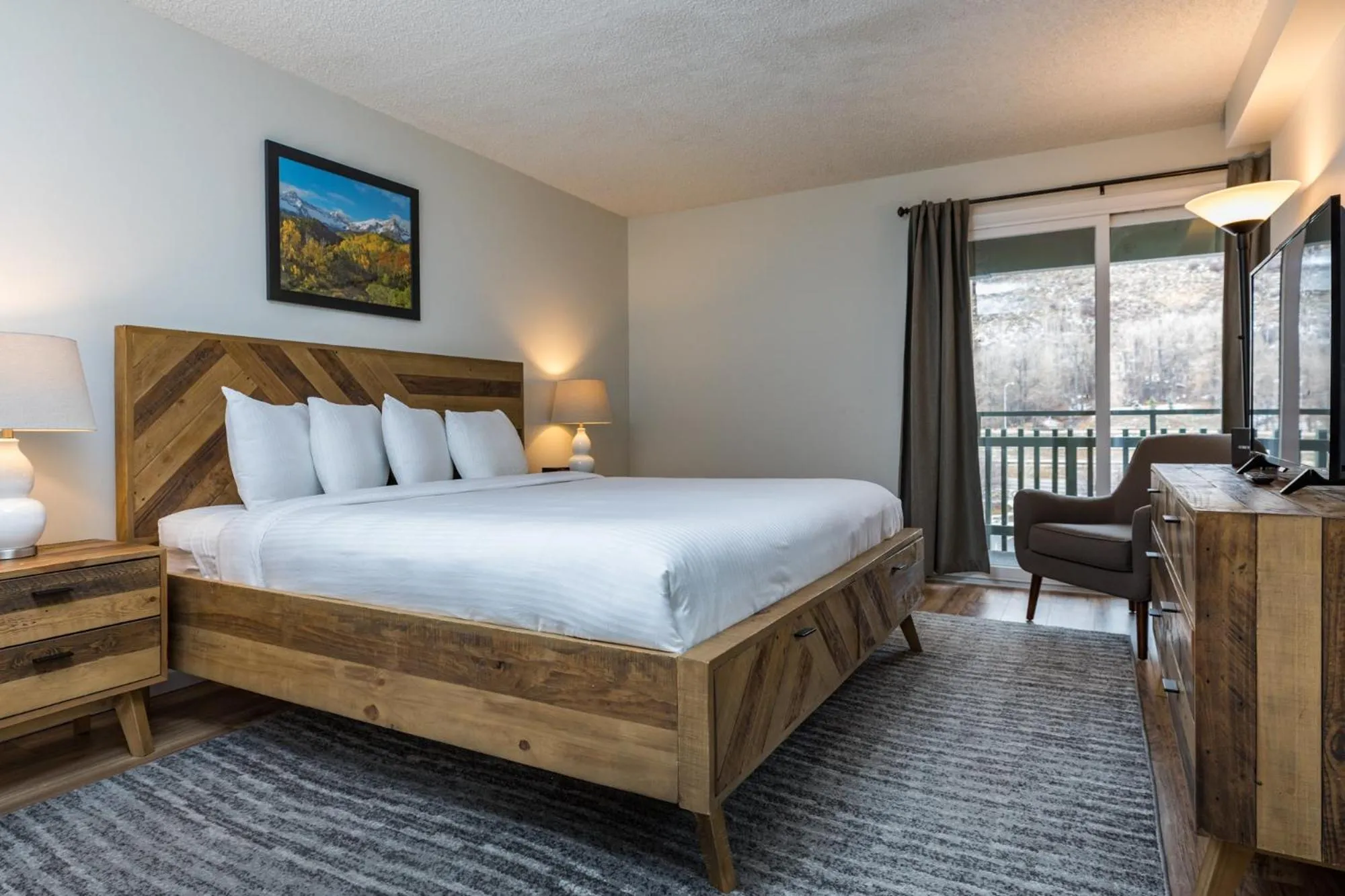 Bed in Evergreen Lodge at Vail
