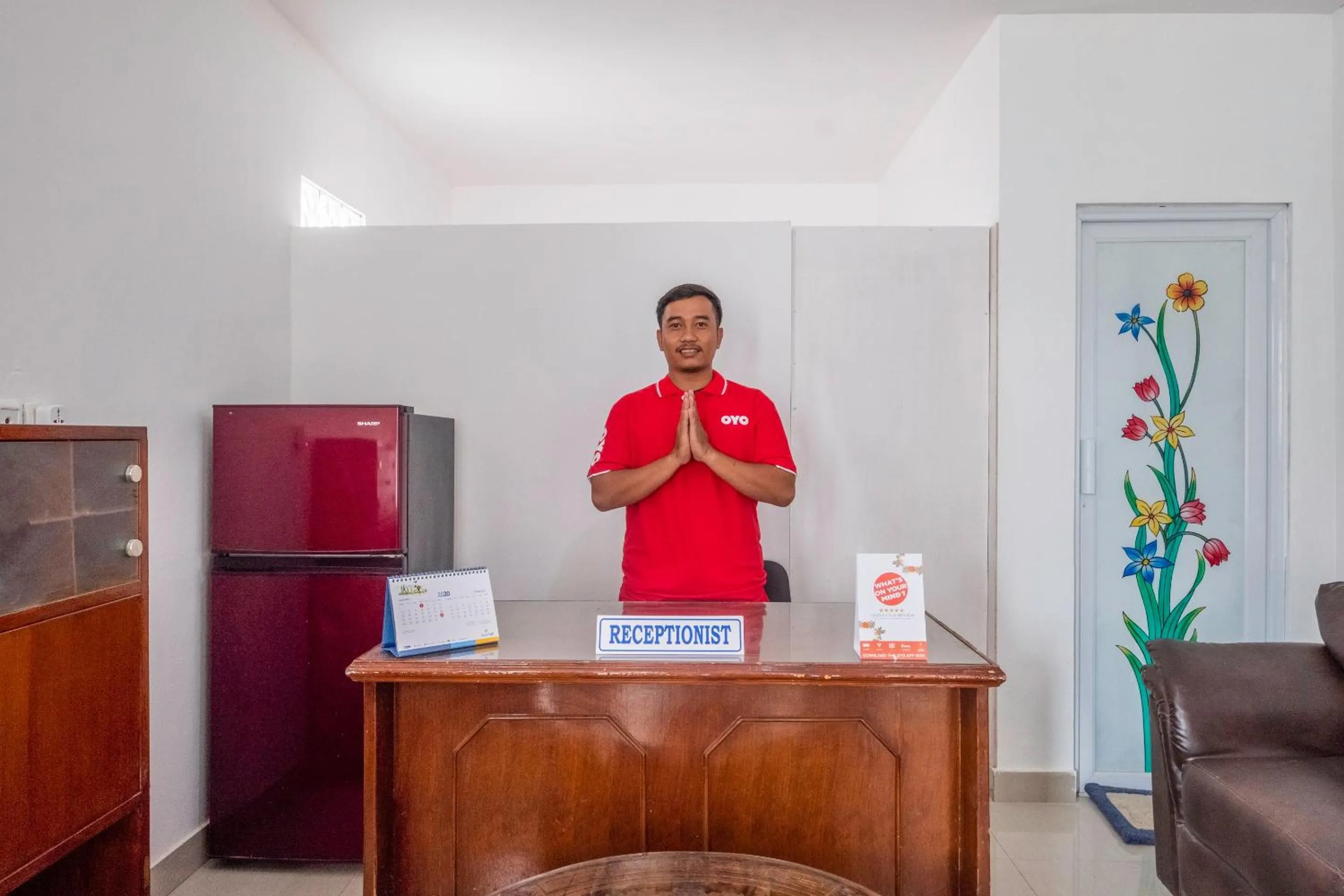 Lobby or reception in OYO Life 2391 Baladewa Residence Syariah