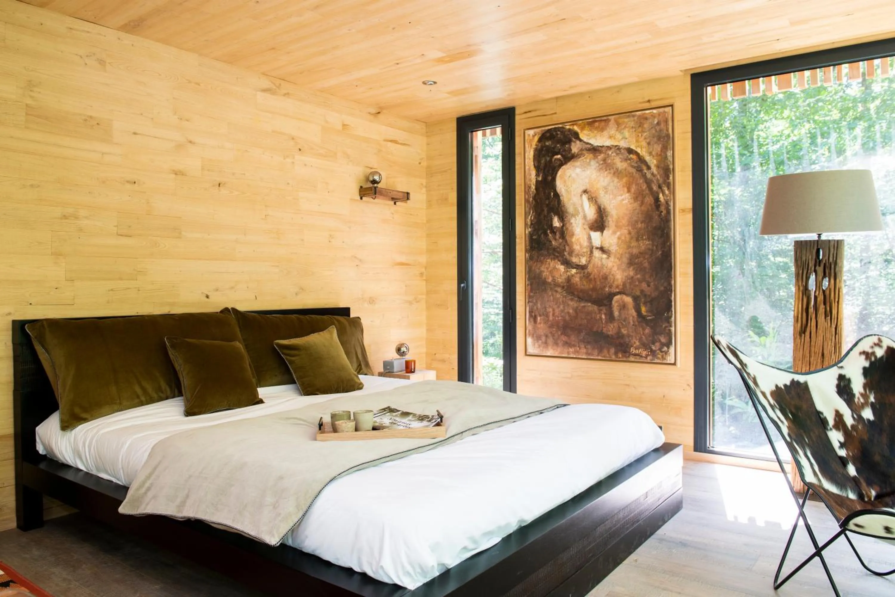 Bed in Loire Valley Lodges - Hotel