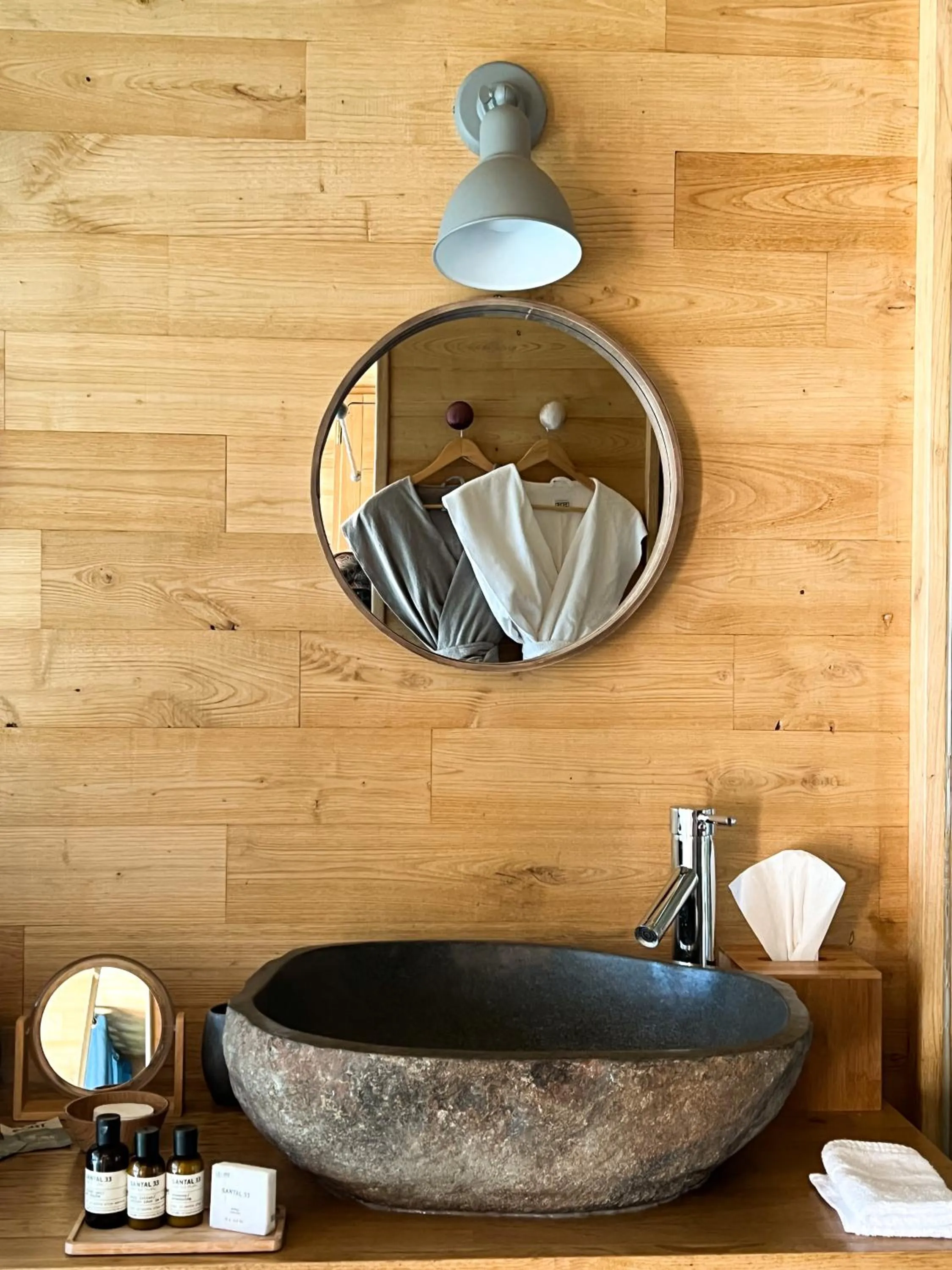 Bathroom in Loire Valley Lodges - Hotel