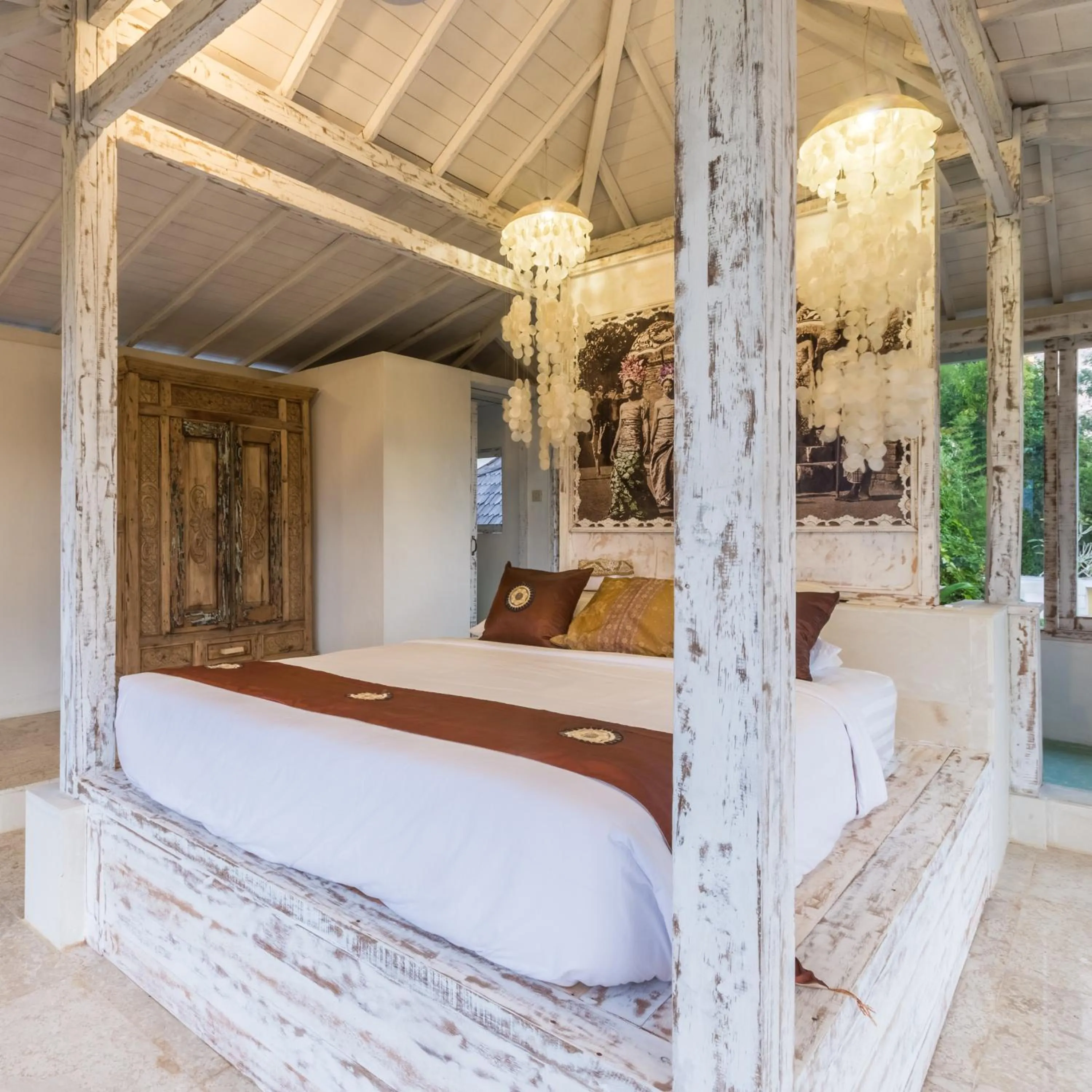 Bed in BoHo Hills Bali