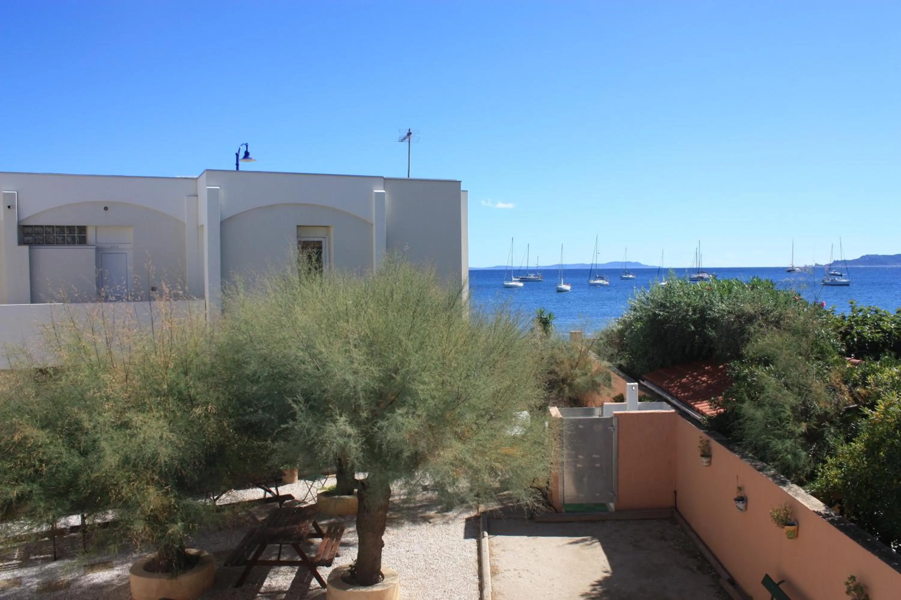 View (from property/room) in Les Stoechades