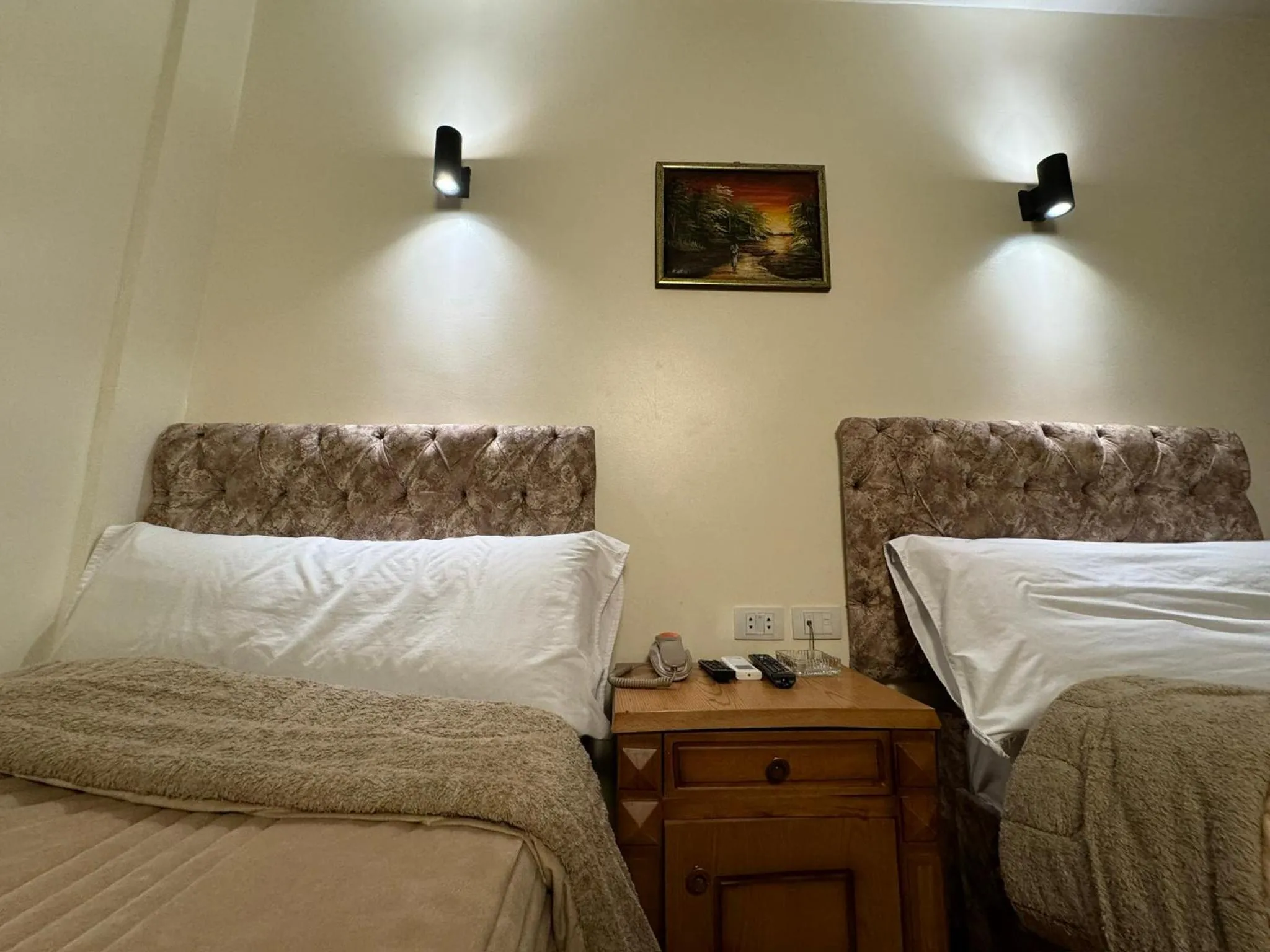 Bed in Pyramids Gardens Hotel