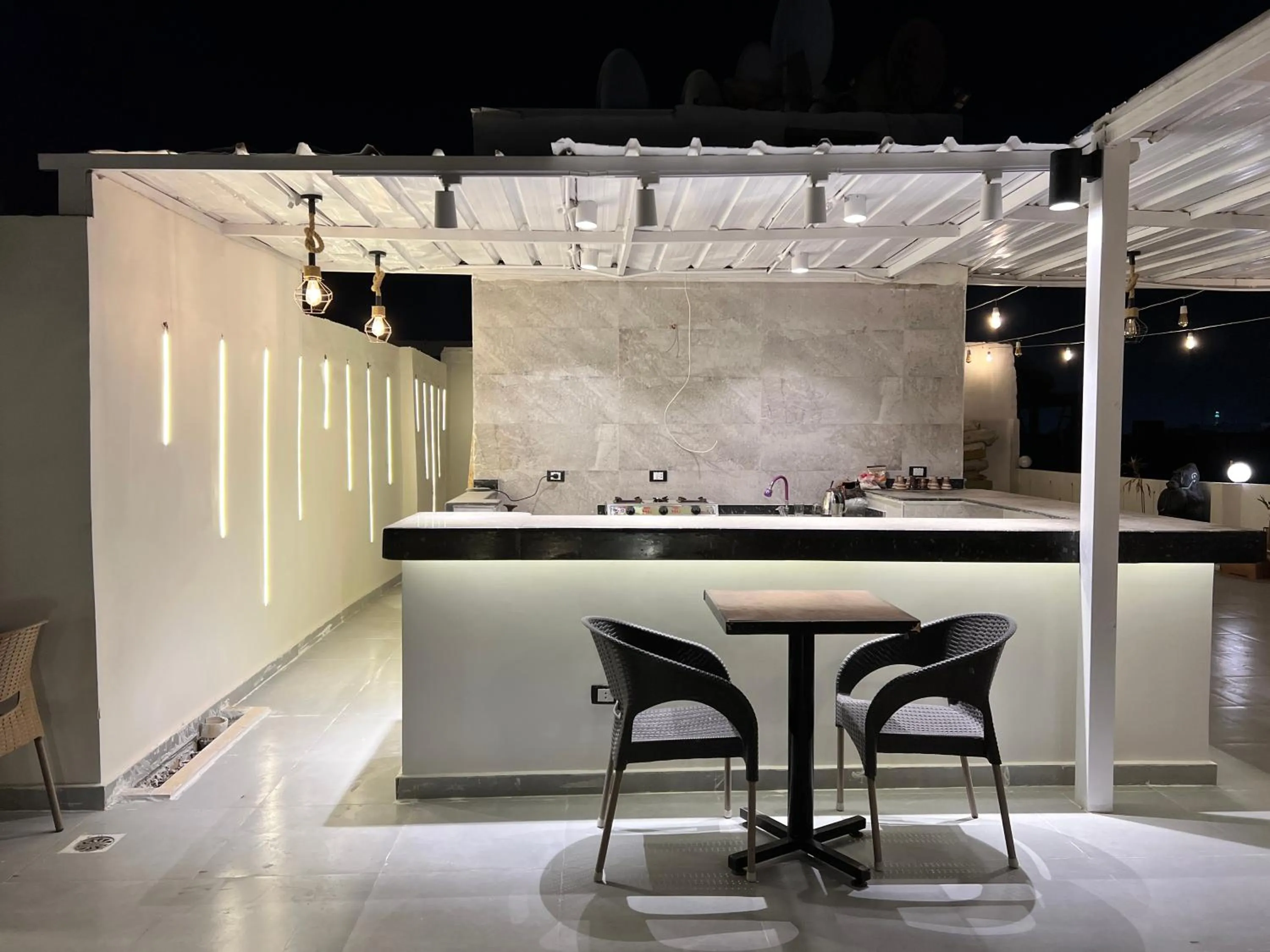 Kitchen or kitchenette in Pyramids Gardens Hotel