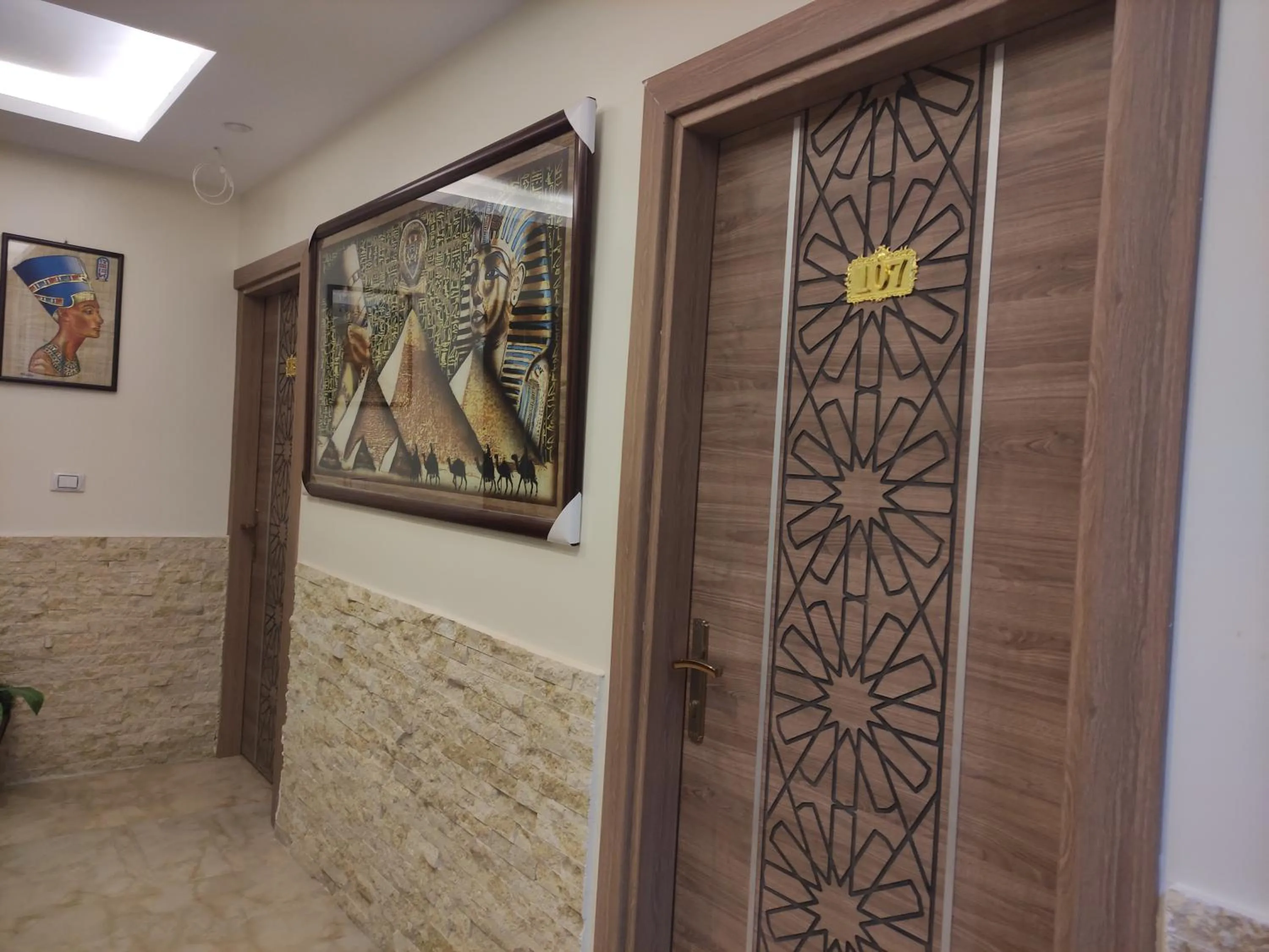 Facade/entrance in Pyramids Gardens Hotel