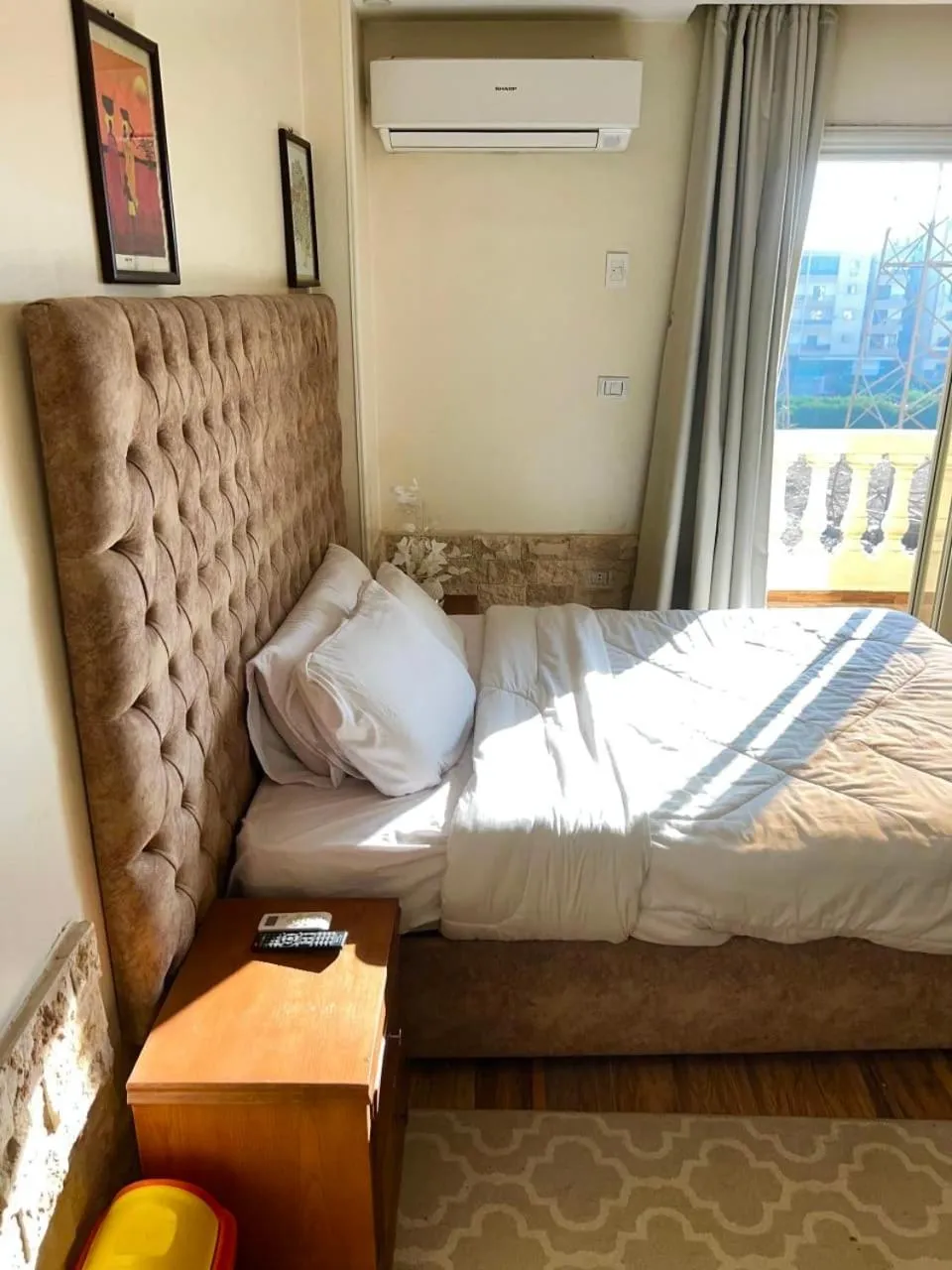 Bed in Pyramids Gardens Hotel