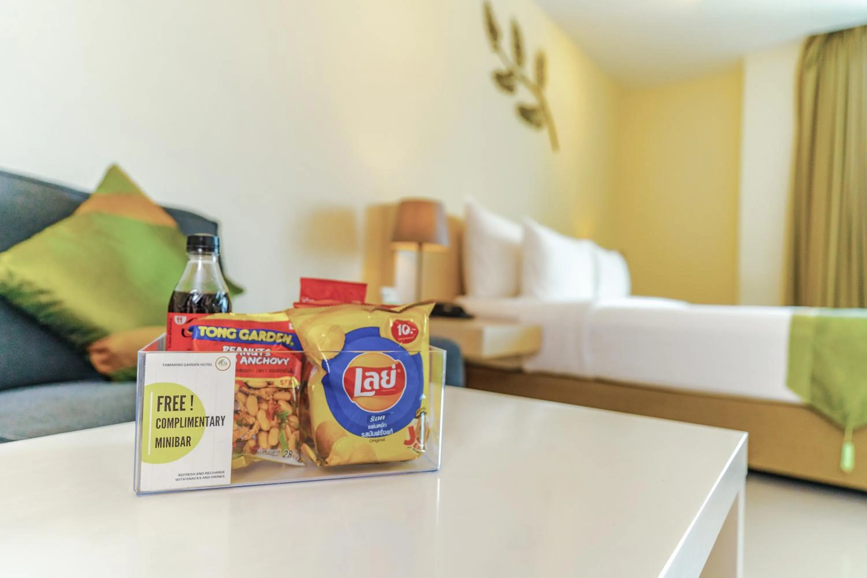 Food and drinks, Bed in Tamarind Garden Hotel