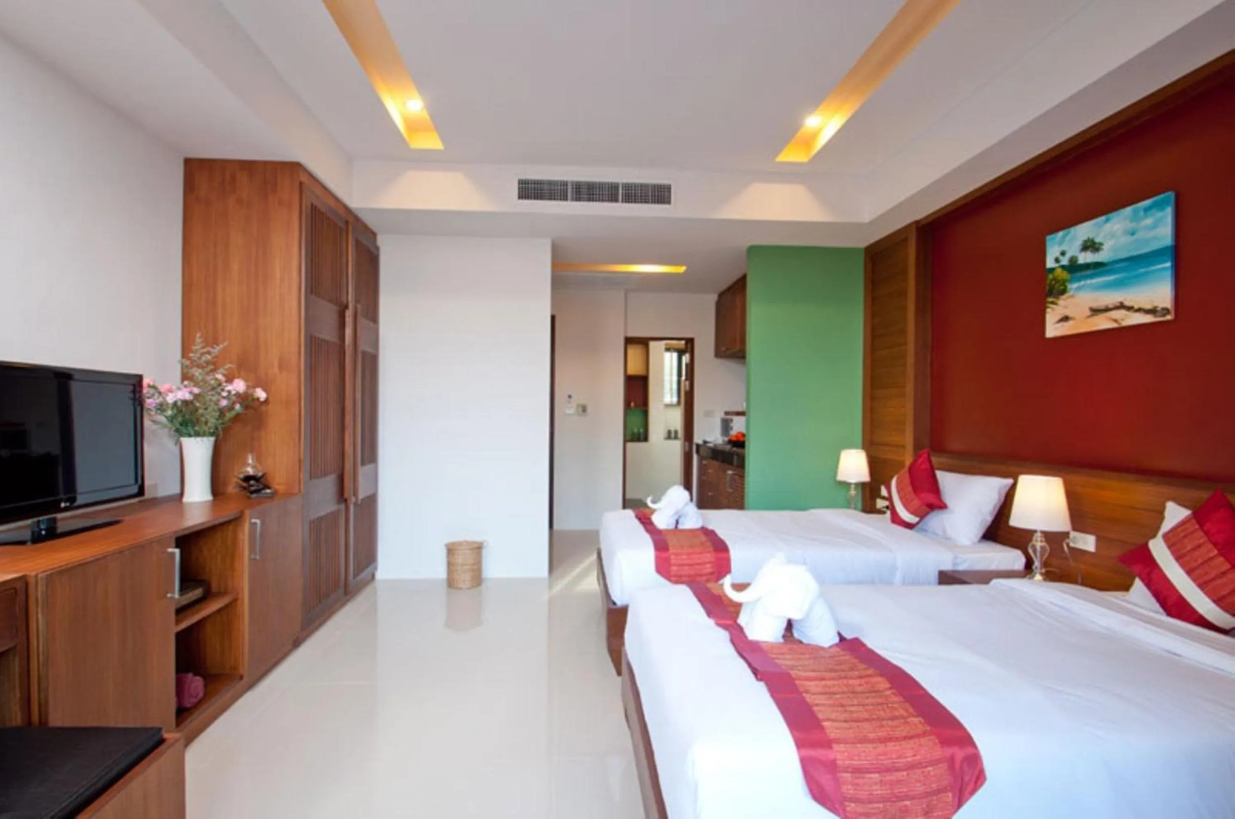 View (from property/room), Bed in Samui Honey Suite