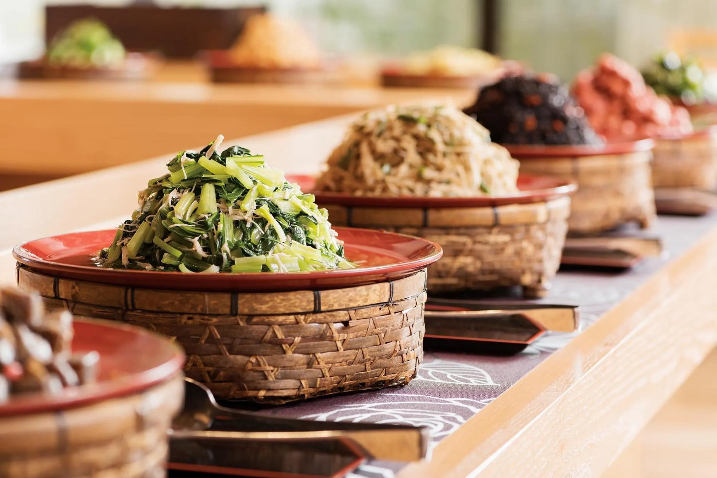 Buffet breakfast in Arima Kirari