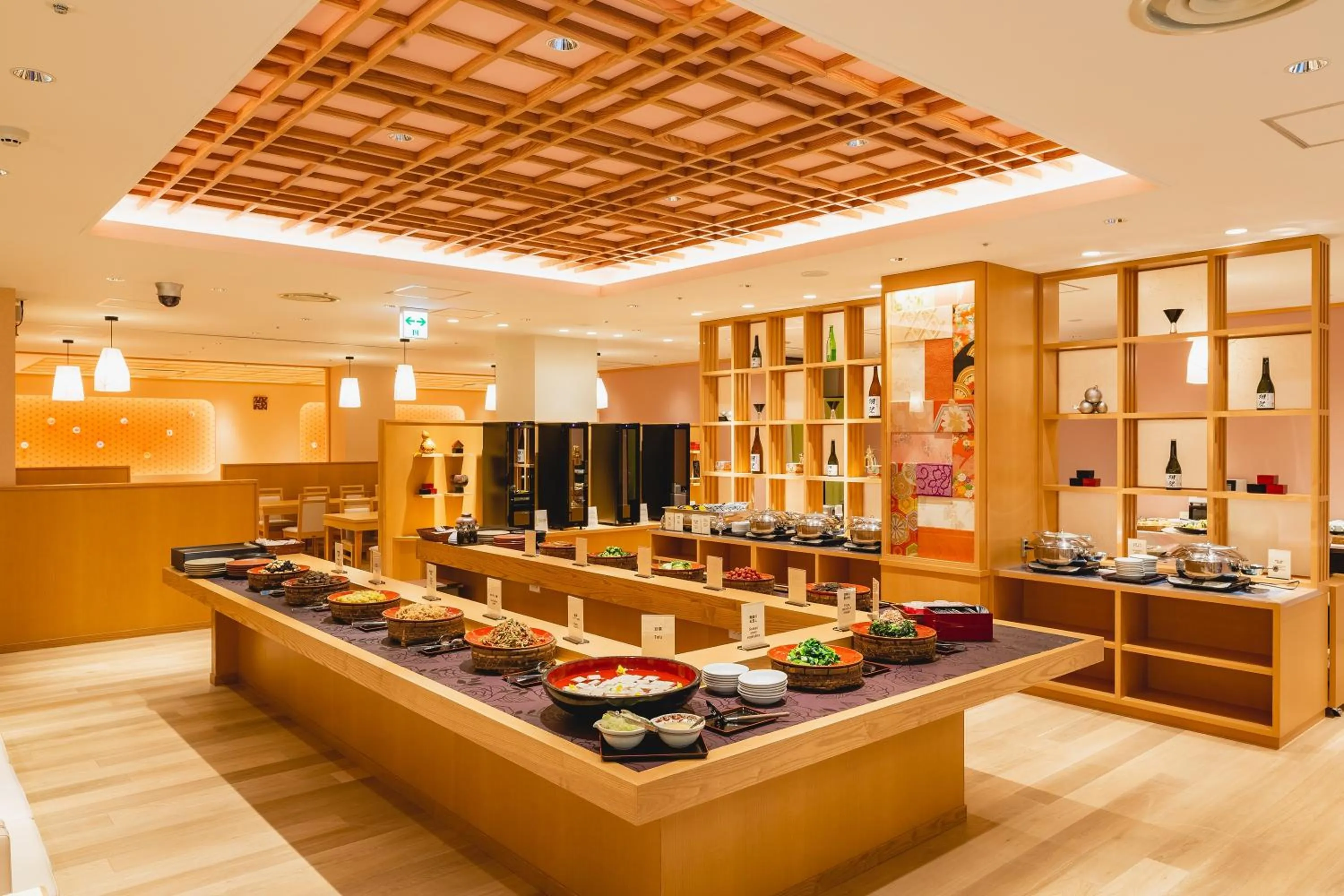 Buffet breakfast in Arima Kirari