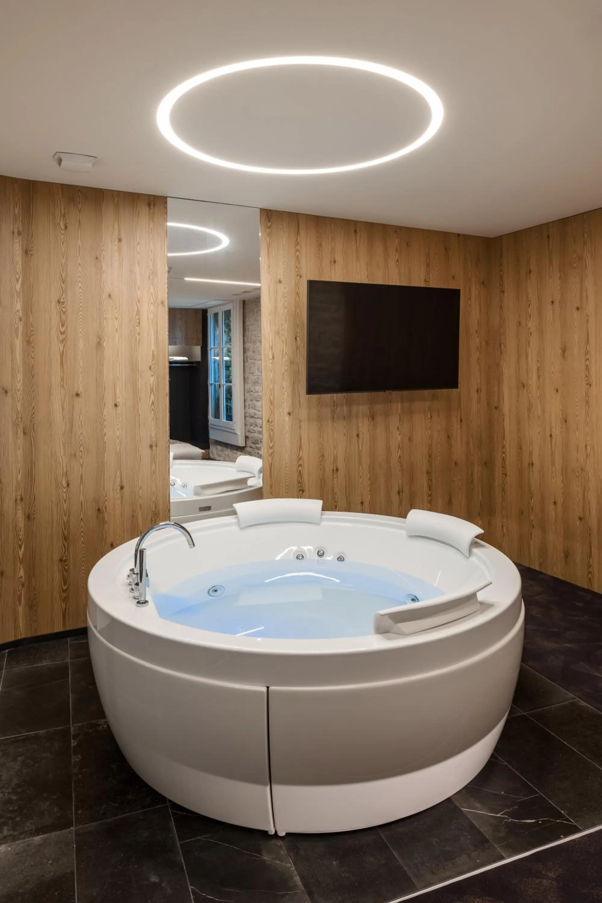 TV and multimedia in Logis Hôtel Parenthèse, Restaurant & Spa