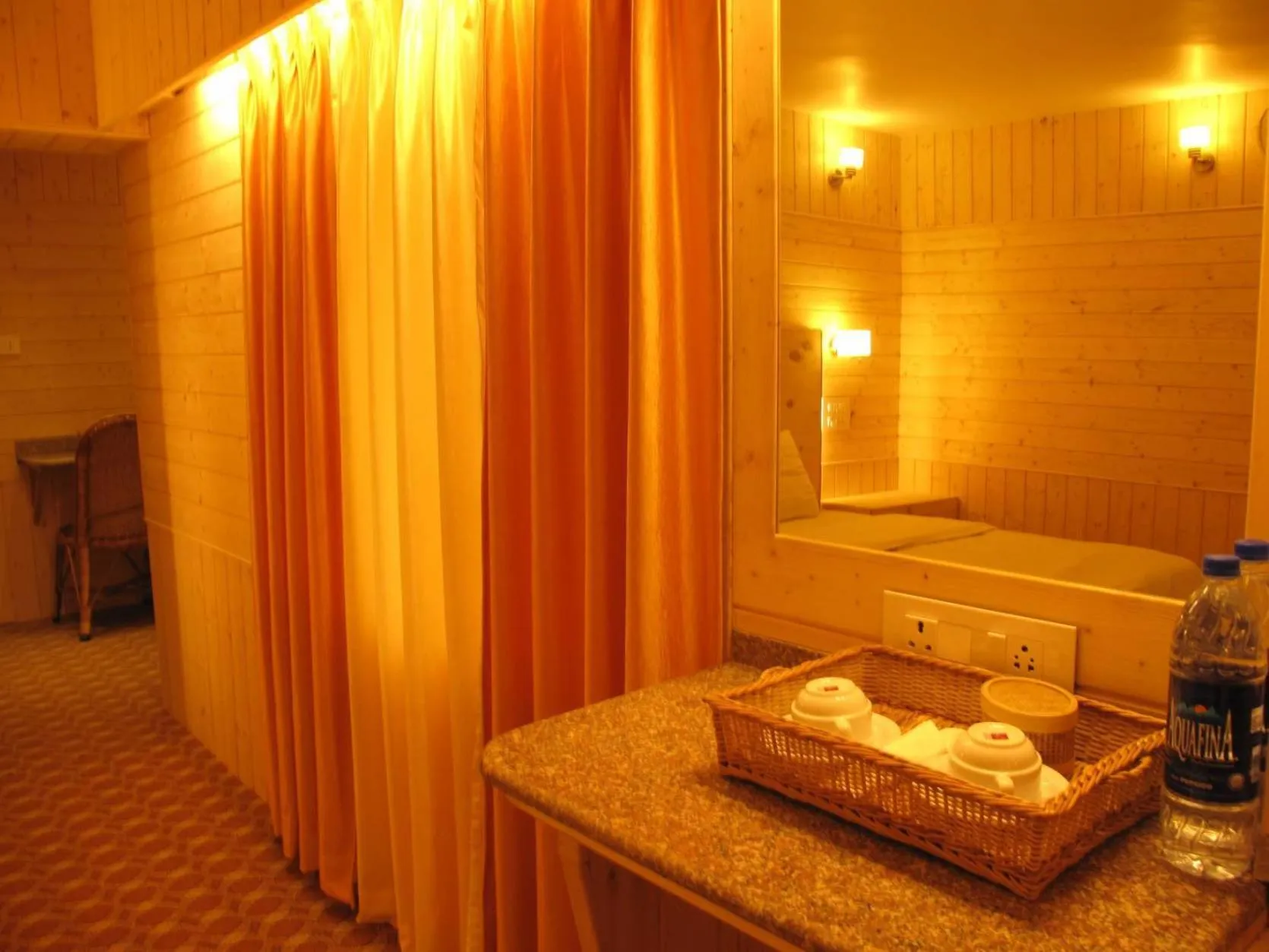 Steam room in Hotel Mirage