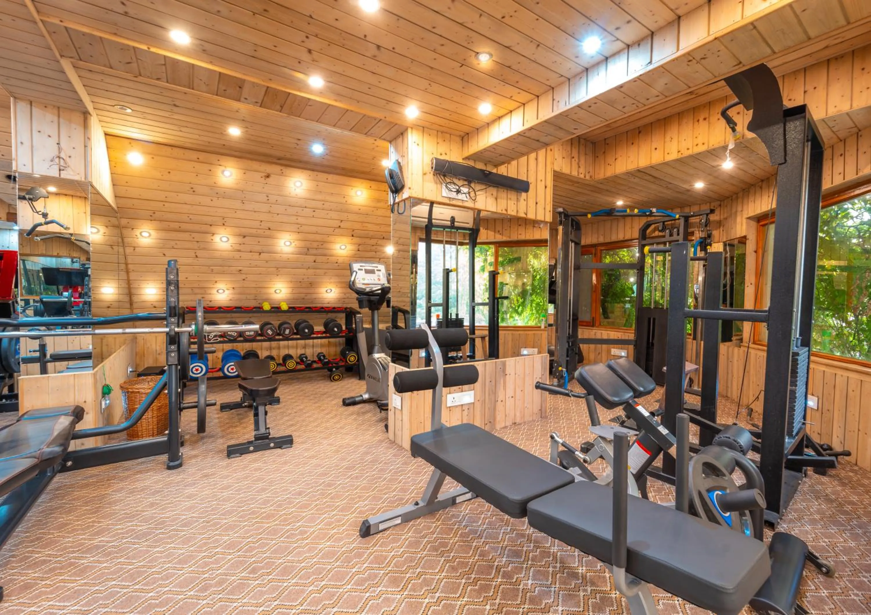 Fitness centre/facilities in Hotel Mirage