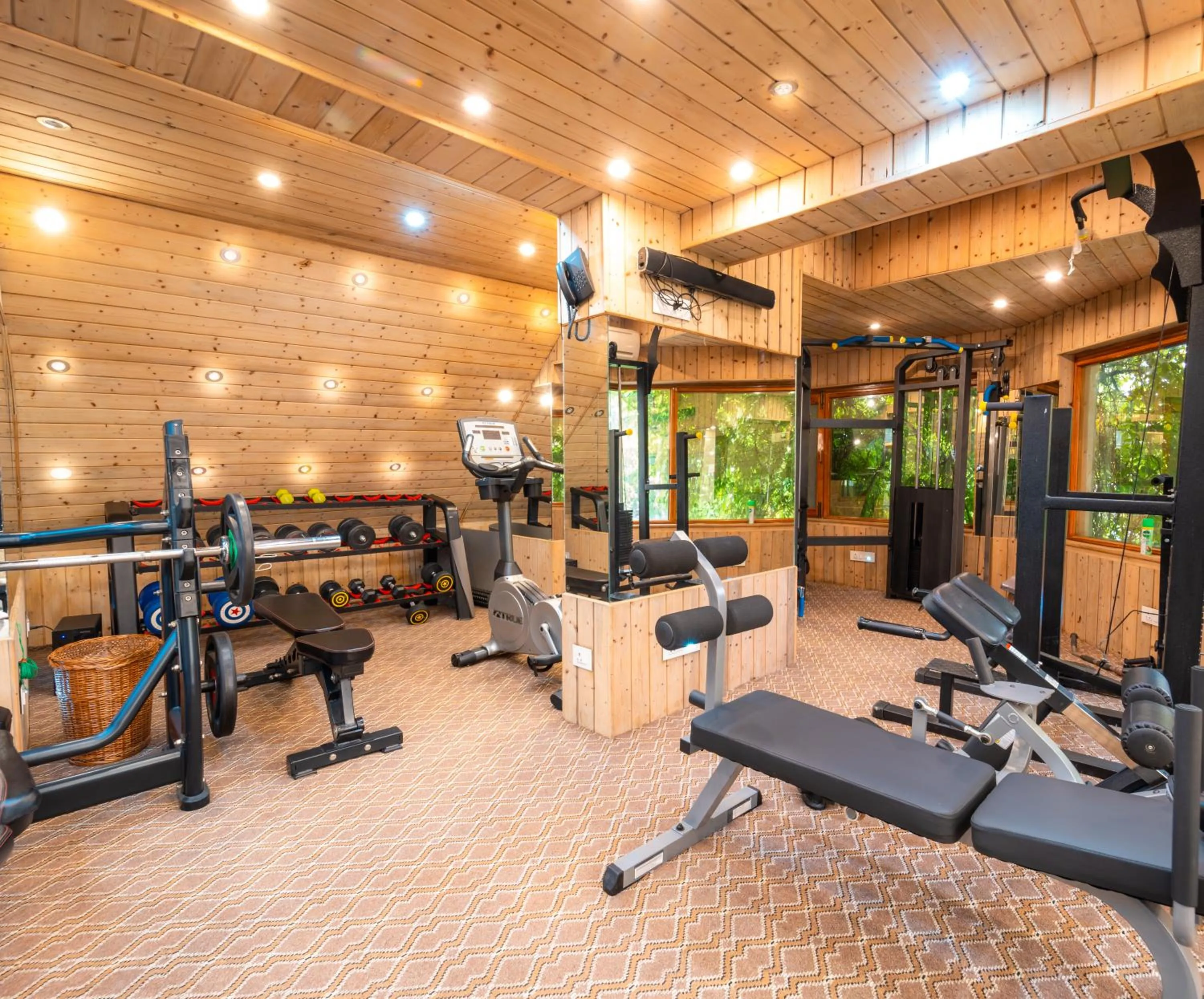 Fitness centre/facilities in Hotel Mirage