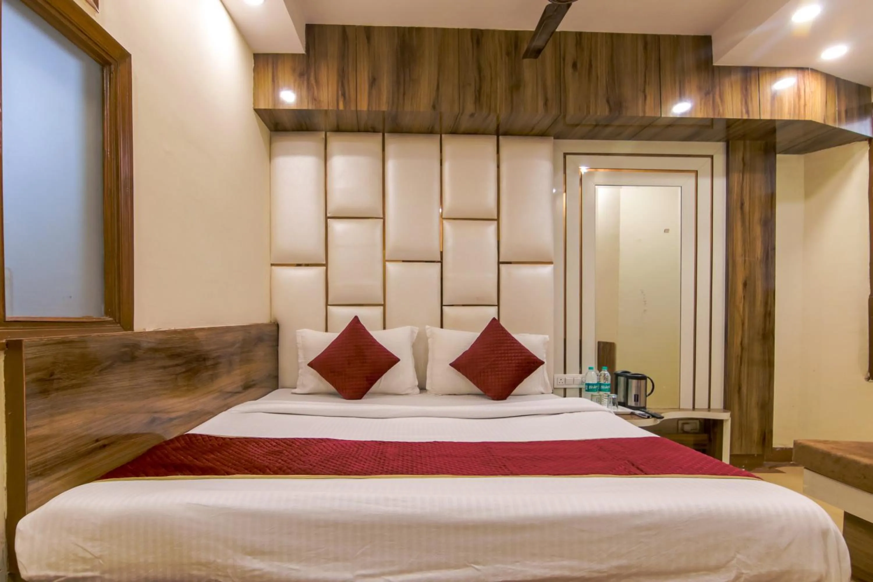 Bed in Hotel Star Palace