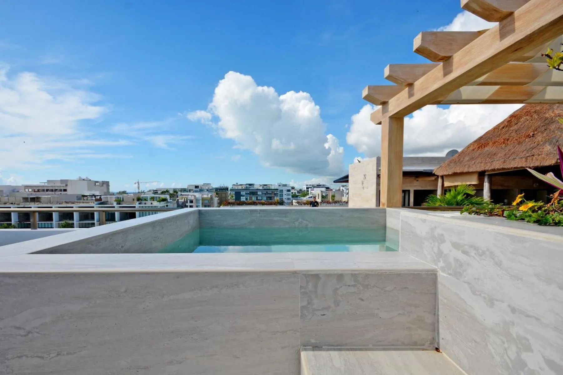 Swimming pool in MAYAN MONK Suites