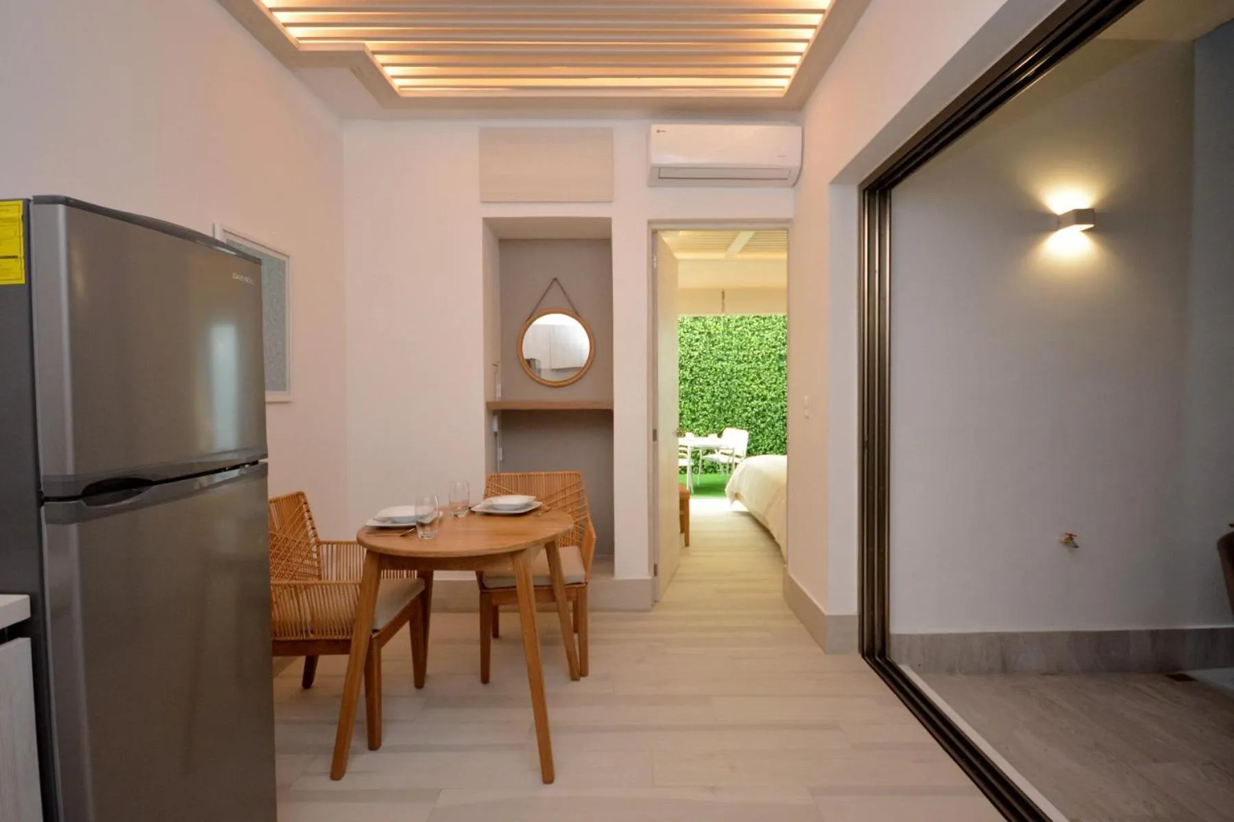 Living room in MAYAN MONK Suites