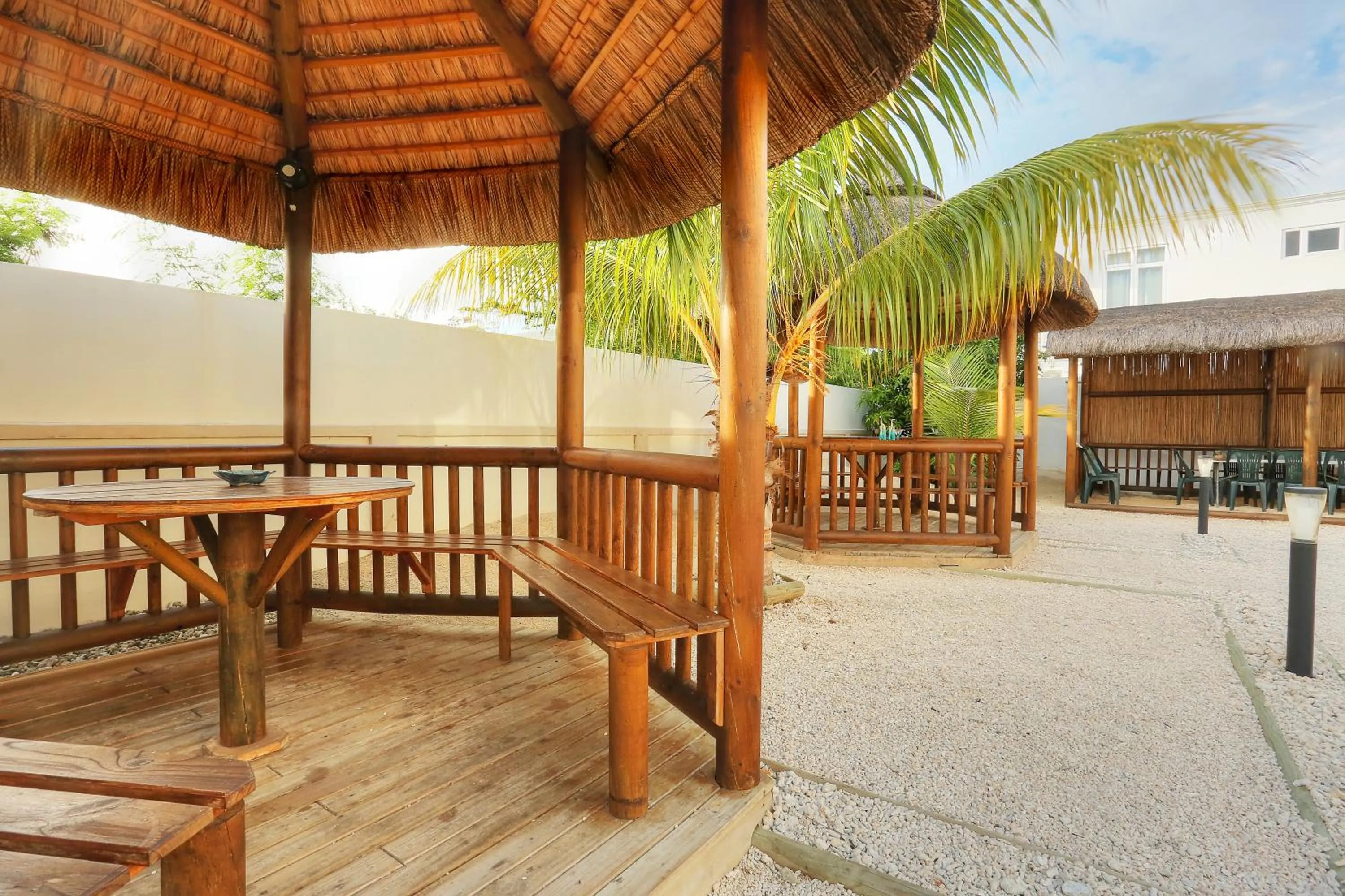 Patio in L'Oiseau de L'Ocean Tourist Residence