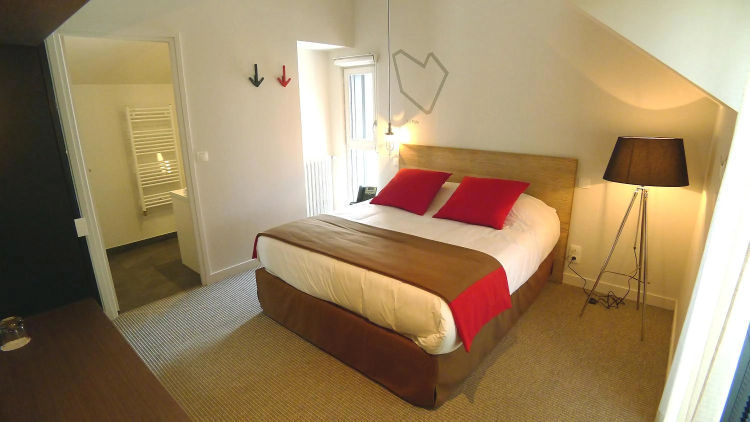 Bed in Hôtel Ar Iniz