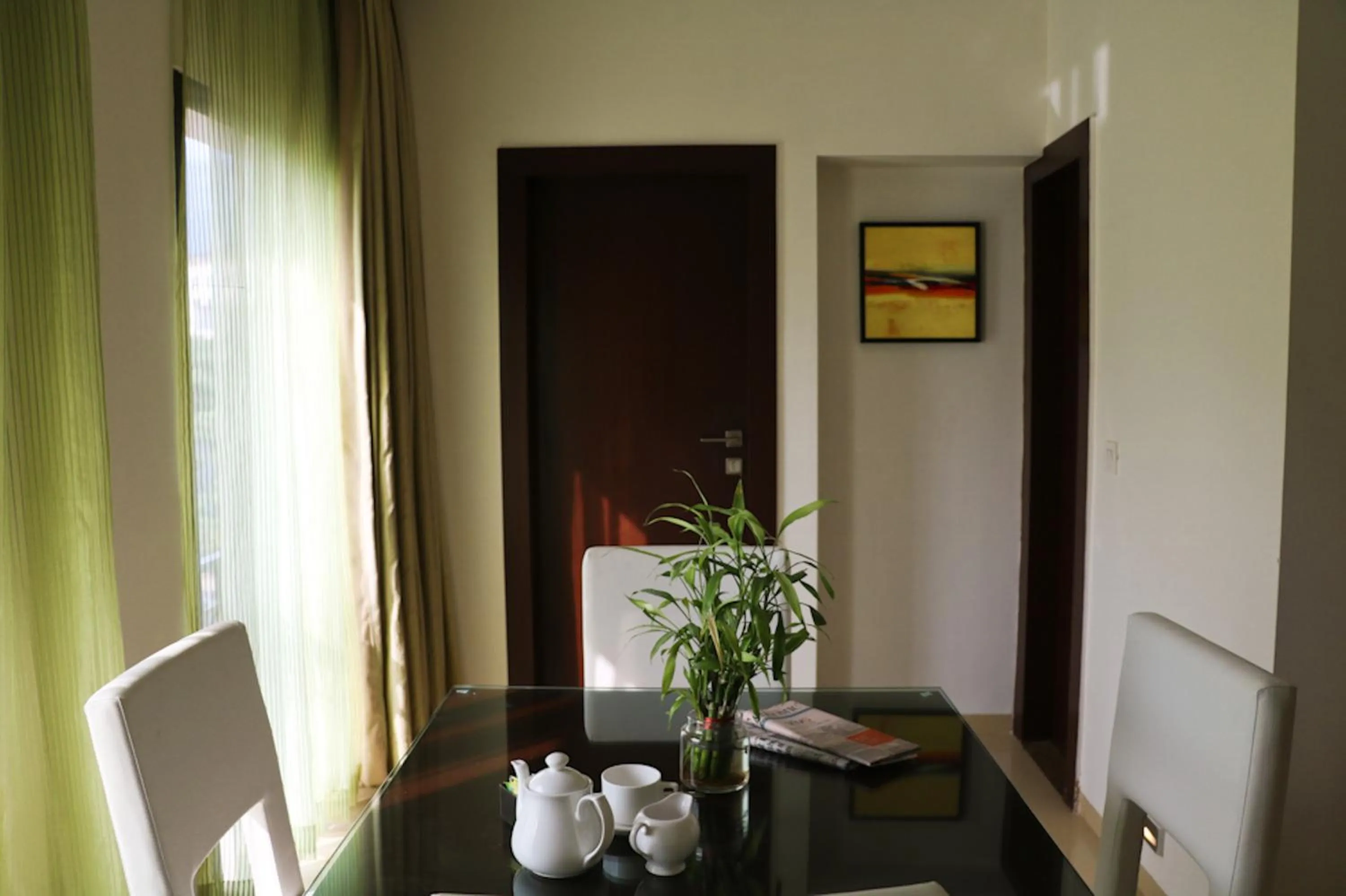 Dining area in The Waterfront Shaw Lavasa