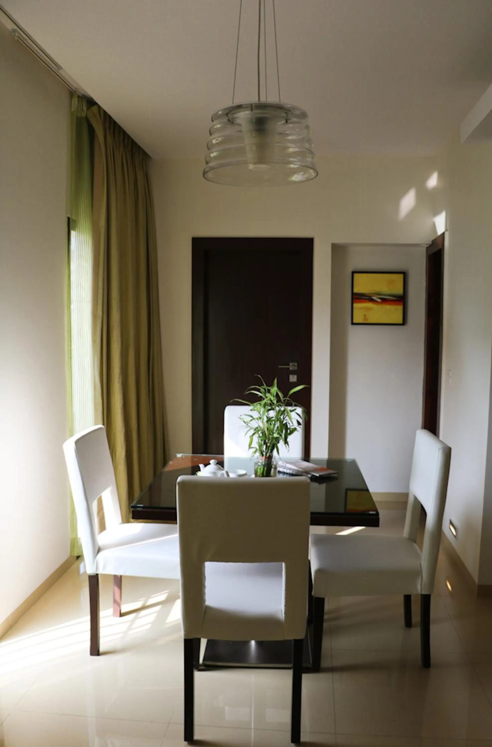 Dining area in The Waterfront Shaw Lavasa