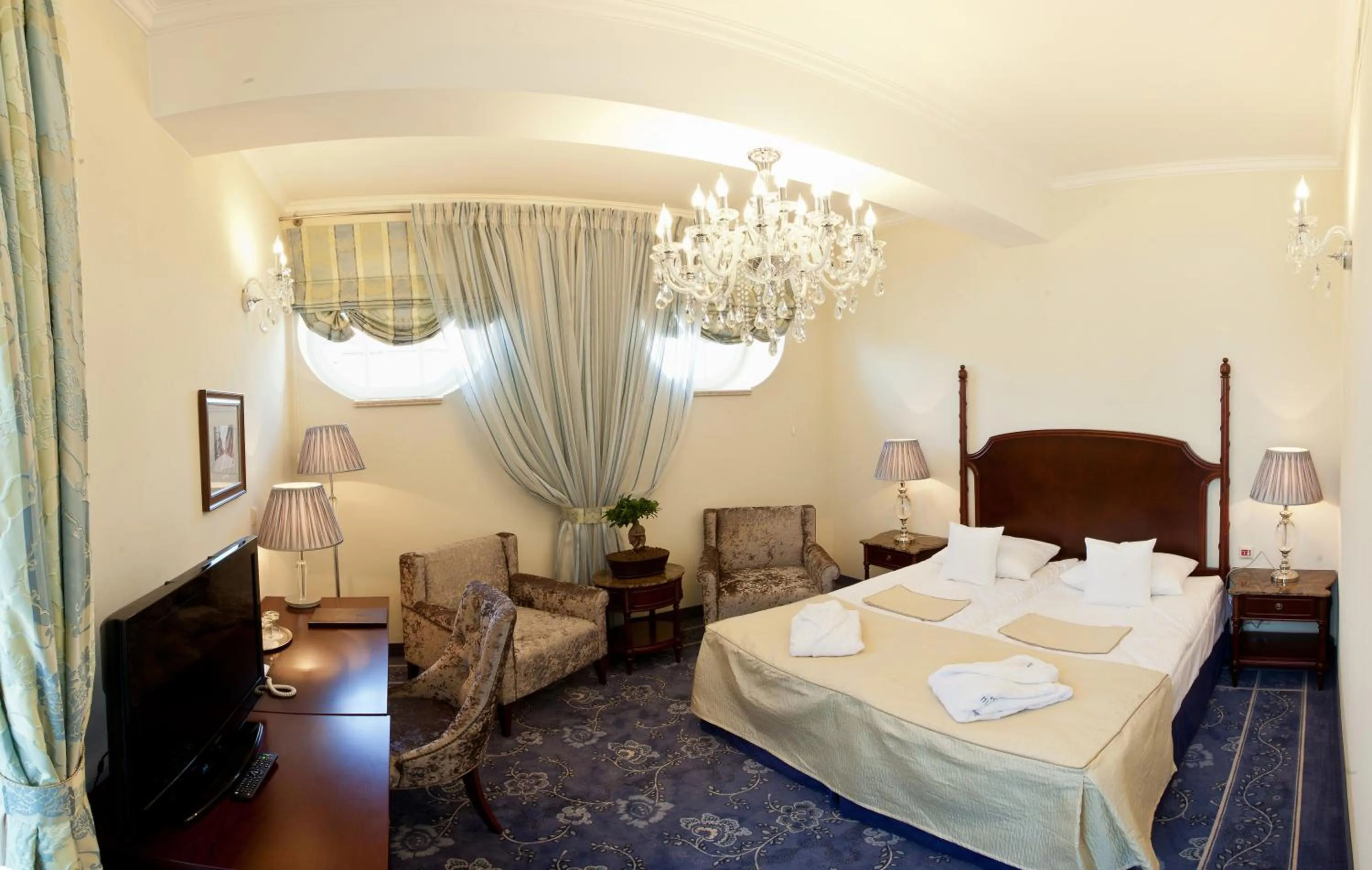 Bed in Hotel Willa Hueta