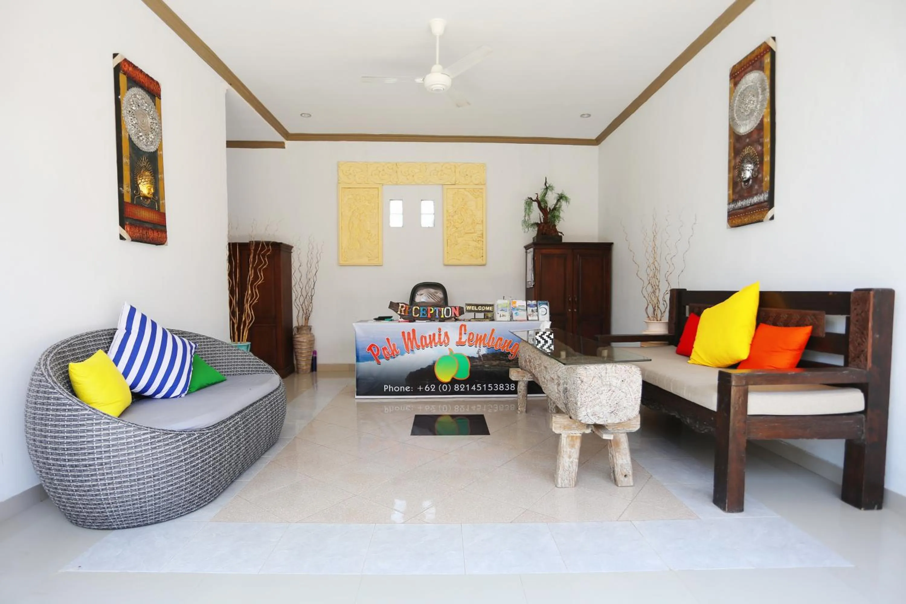 Lobby or reception in Poh Manis Lembongan