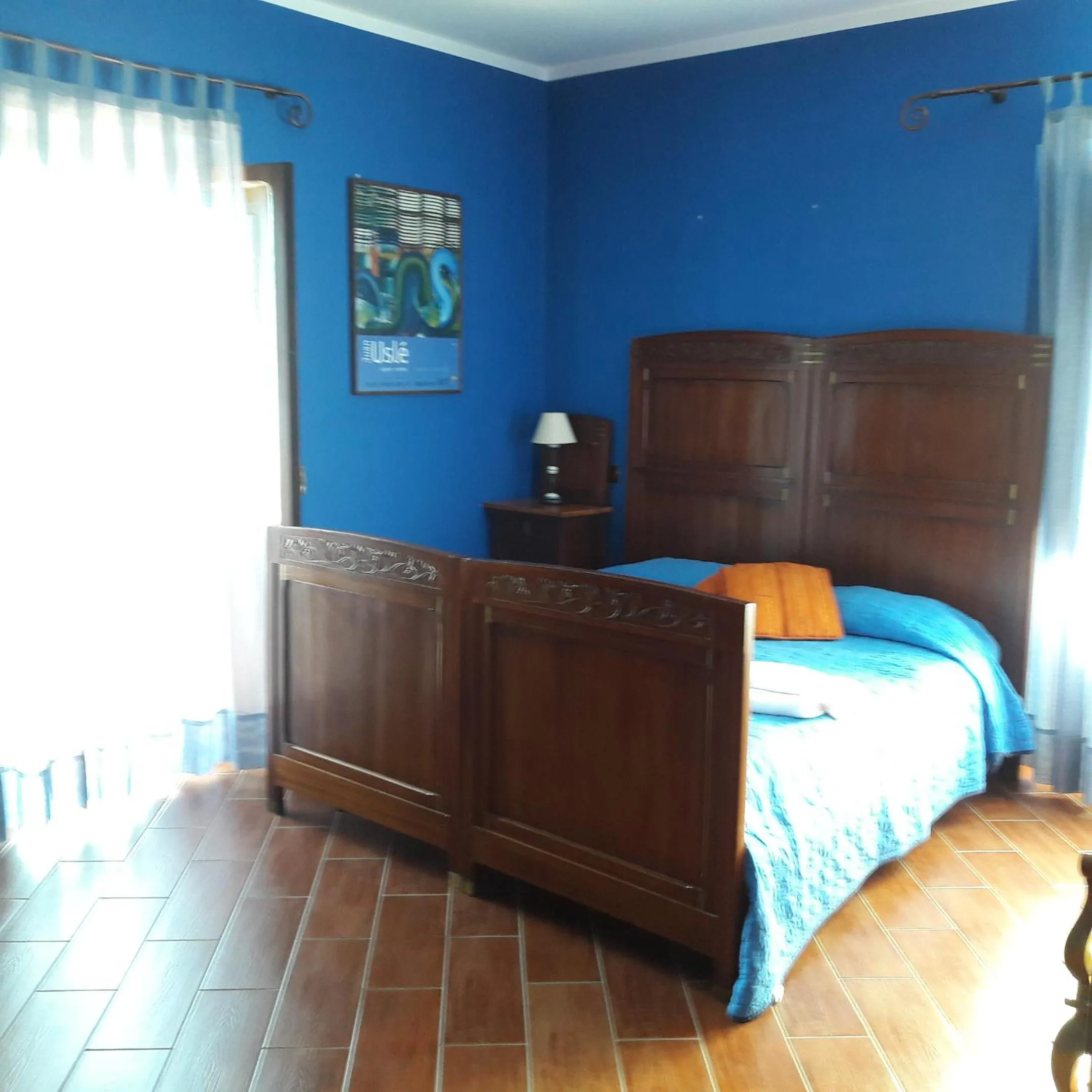 Bed in Palazzo Conforti Tree House Resort