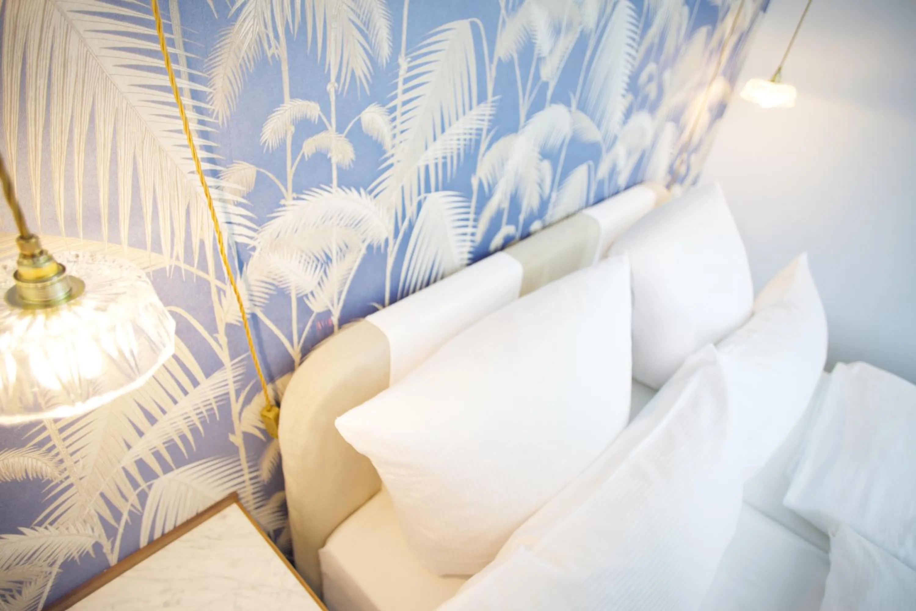 Bed in Fritz im Pyjama