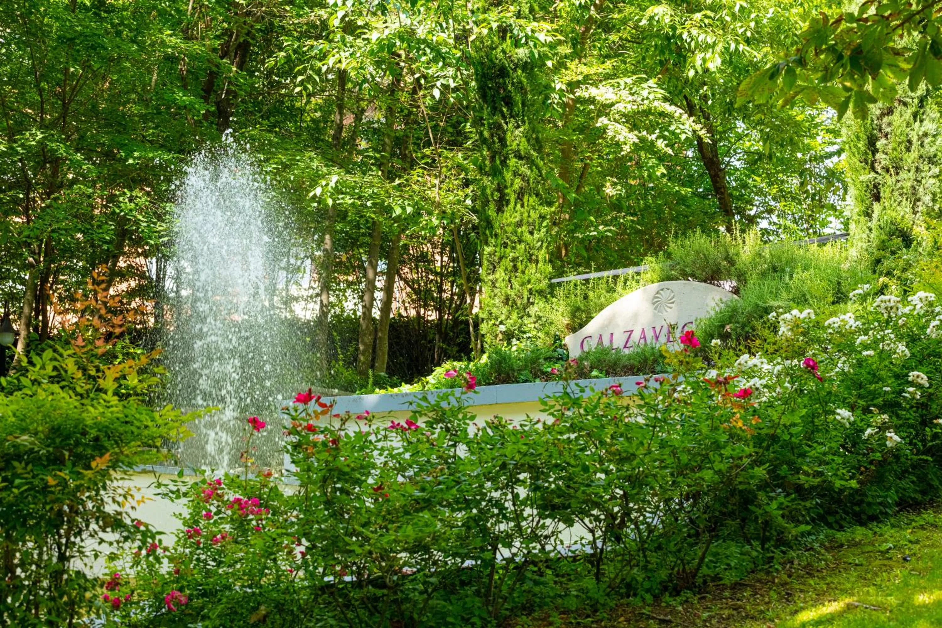 Garden in Boutique Hotel Calzavecchio