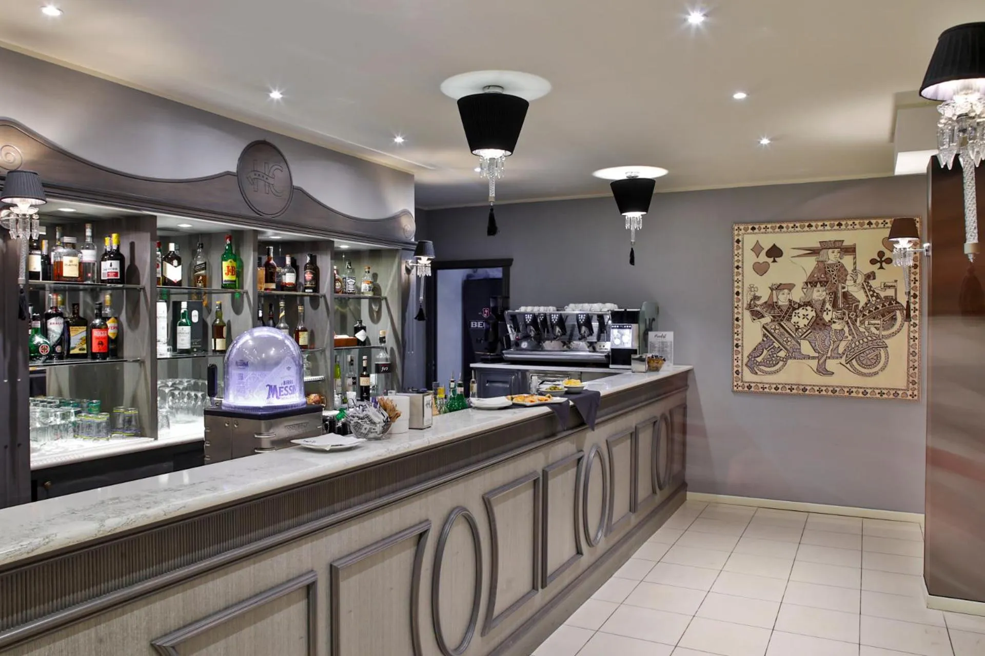 Lounge or bar in Boutique Hotel Calzavecchio