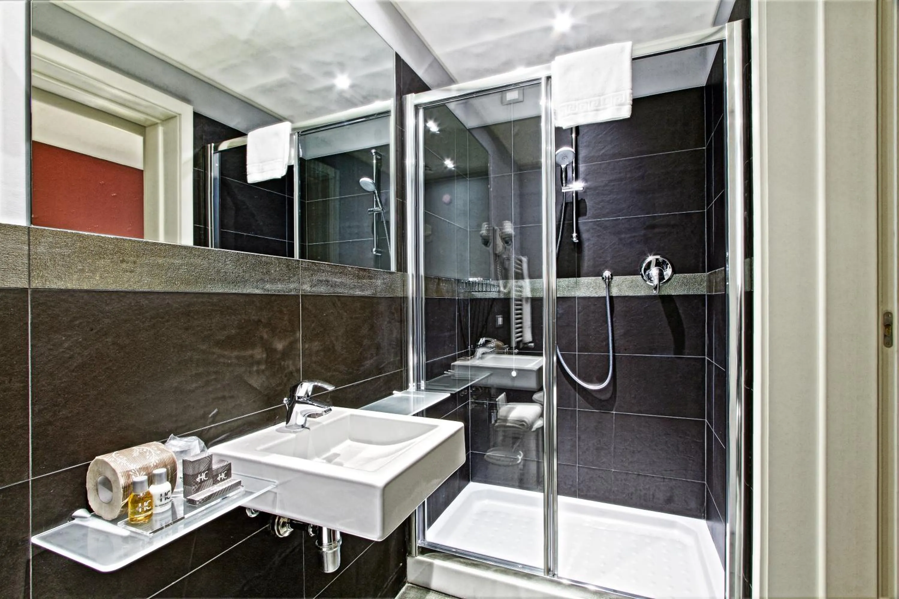 Shower in Boutique Hotel Calzavecchio