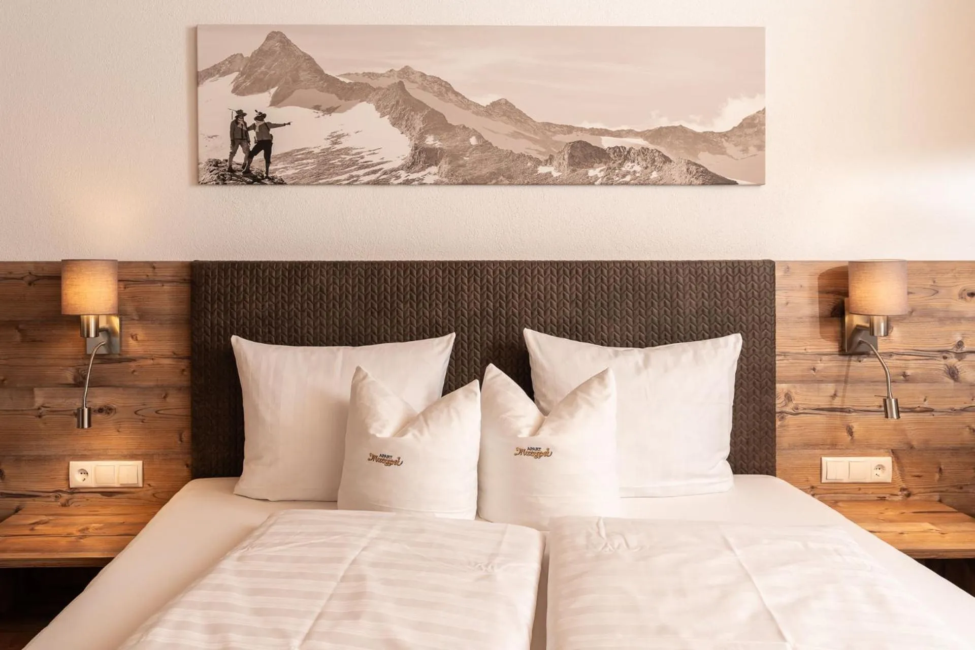 Bedroom, Bed in Haus Margret