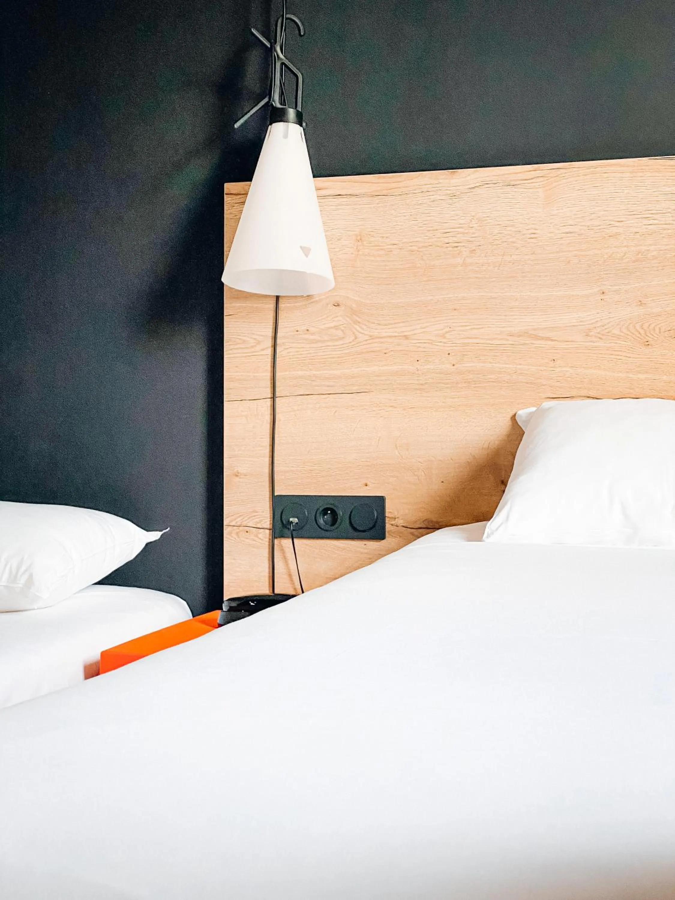 Bed in Ibis Styles Crolles Grenoble A41