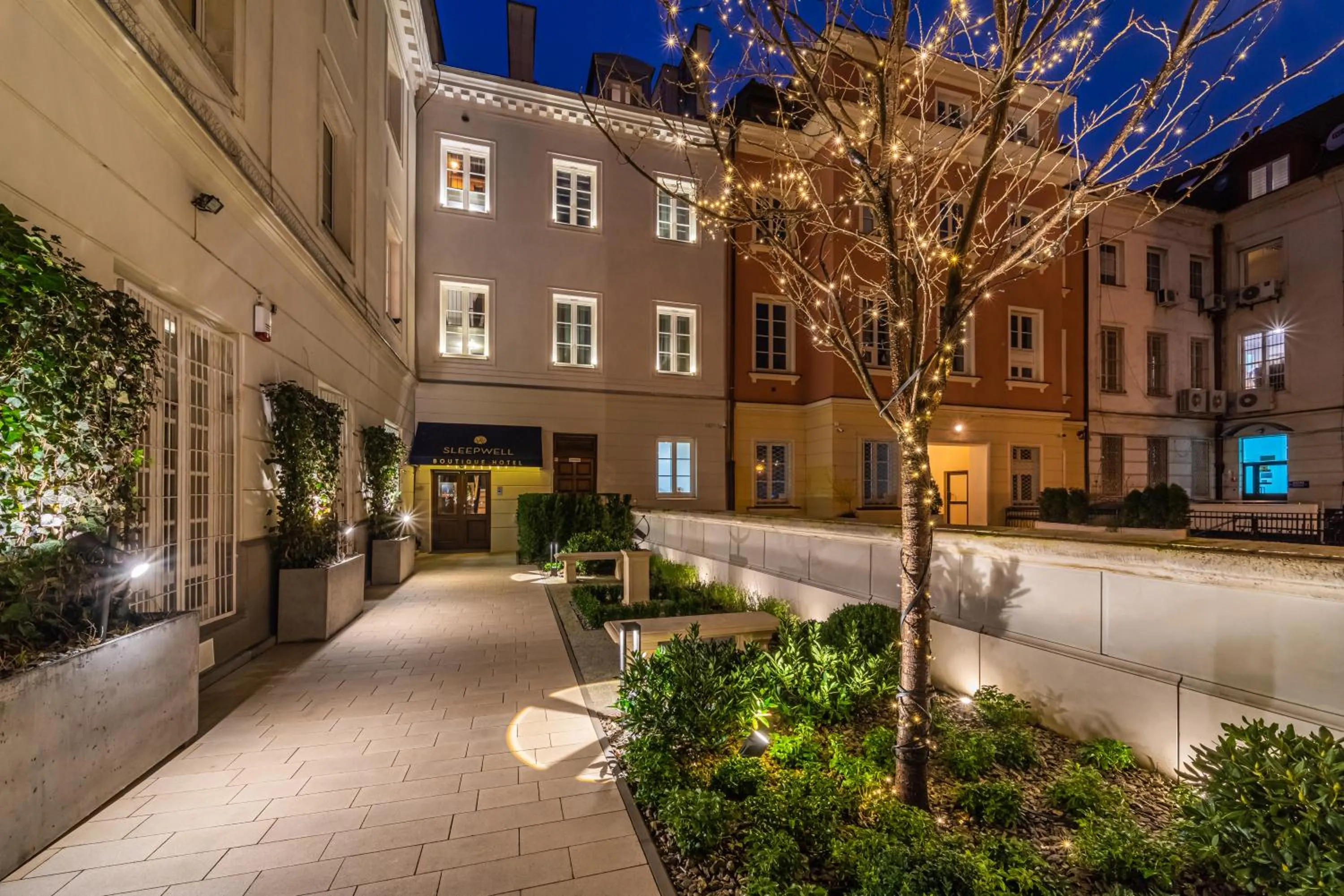 Facade/entrance in SleepWell Boutique Apartments