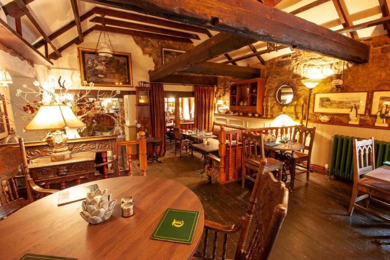 Dining area in The Tankerville Arms