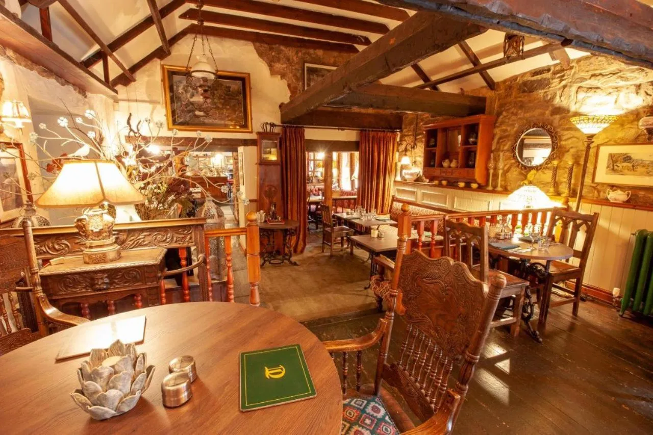 Dining area in The Tankerville Arms