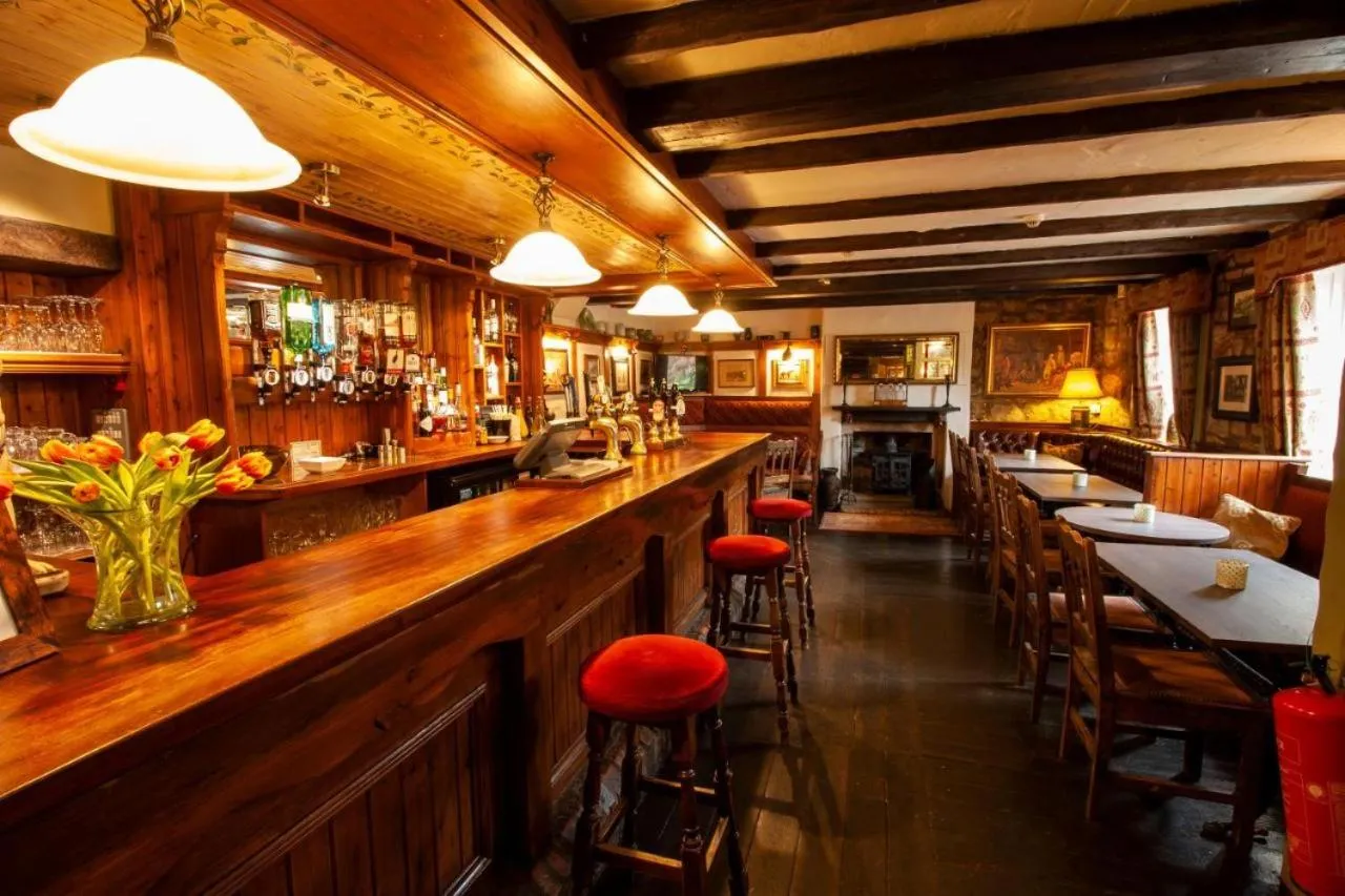Lounge or bar in The Tankerville Arms