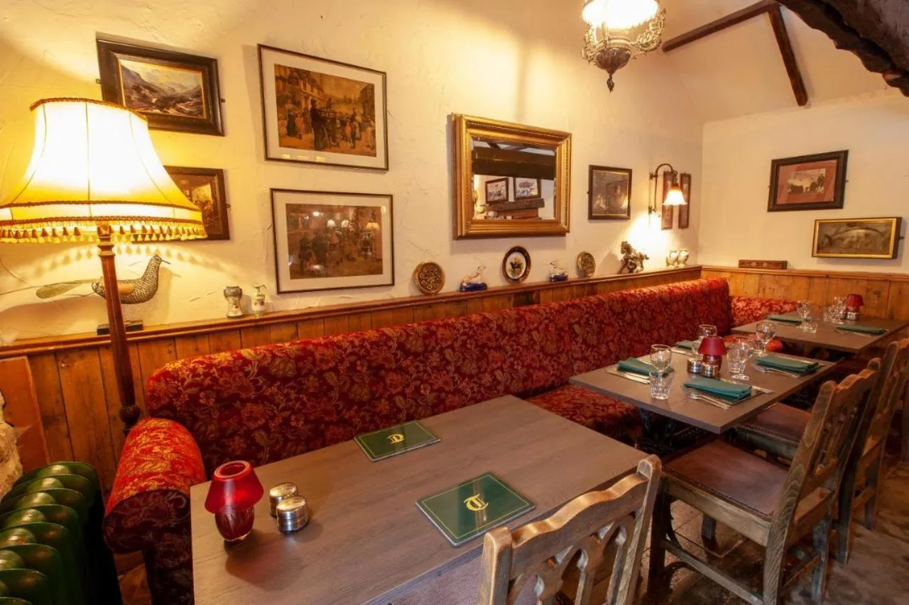 Dining area in The Tankerville Arms